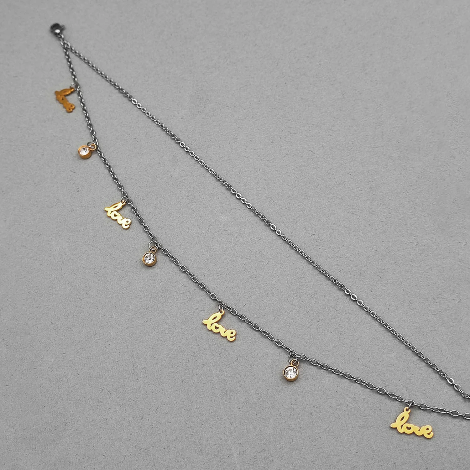 پابند دورنگ طرح LOVE