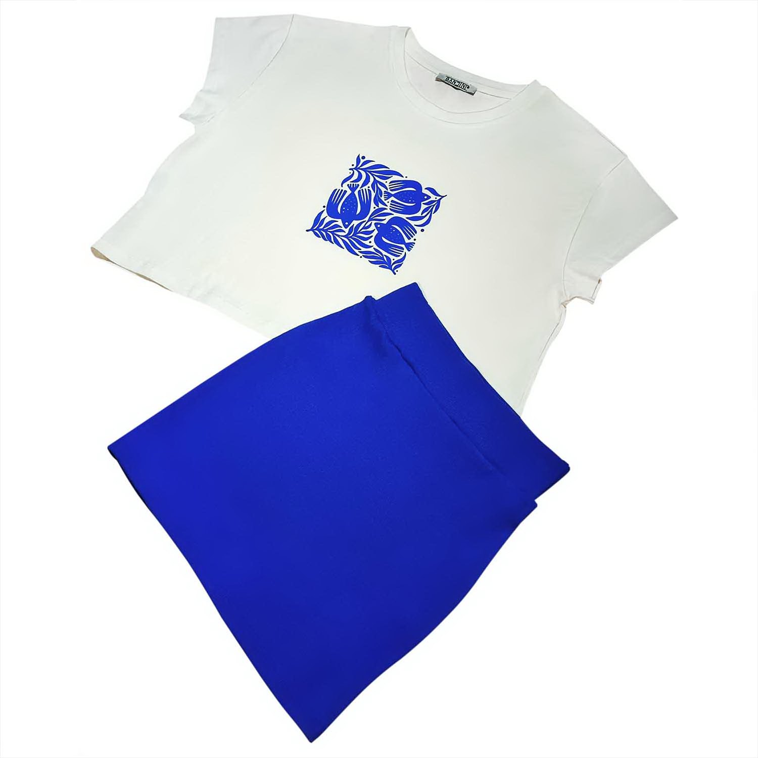 ست تیشرت و دامن ماهی