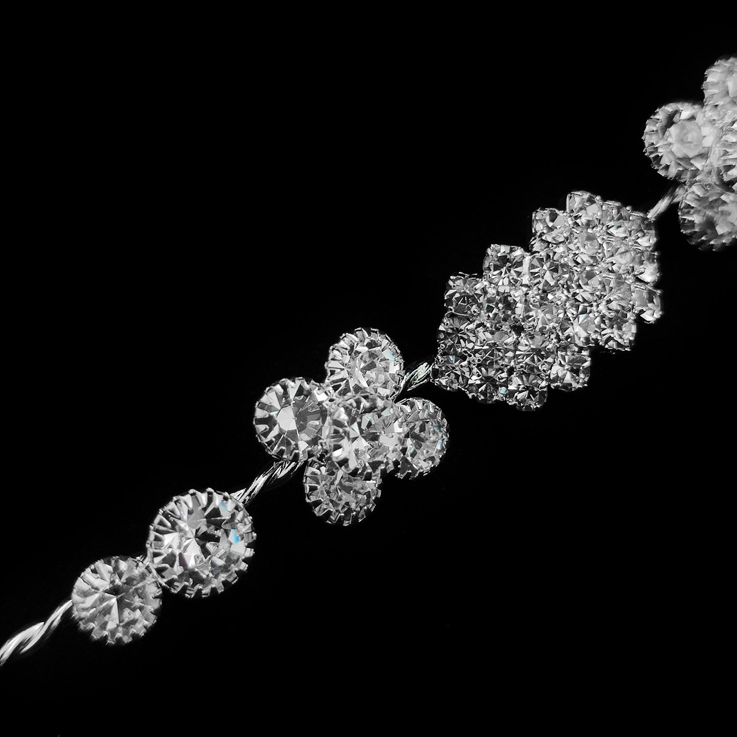 ریسه مو، تاج عروس، شینیون عروس، اکسسوری مجلسی مو 111