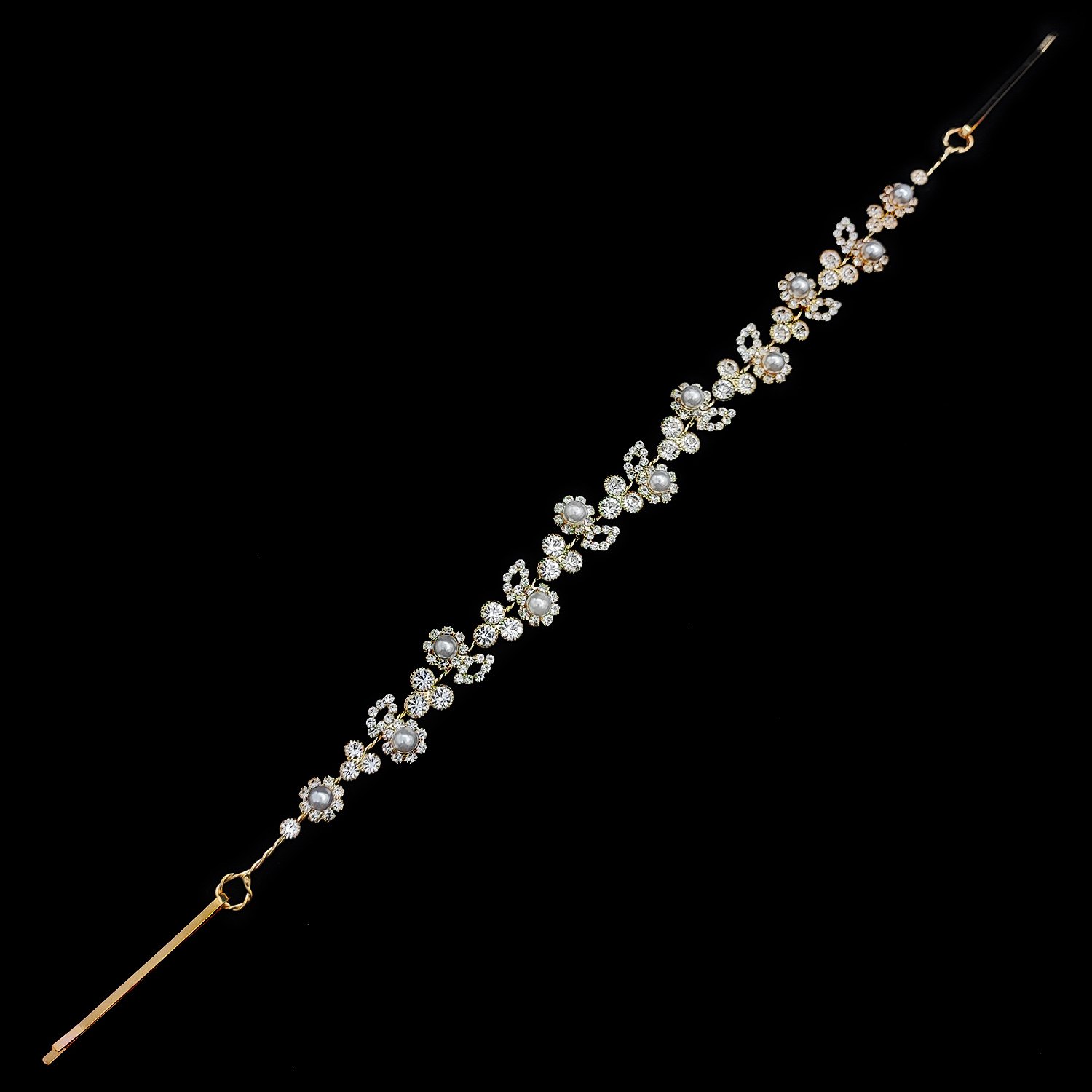 ریسه مو، تاج عروس، شینیون عروس، اکسسوری مجلسی مو 117