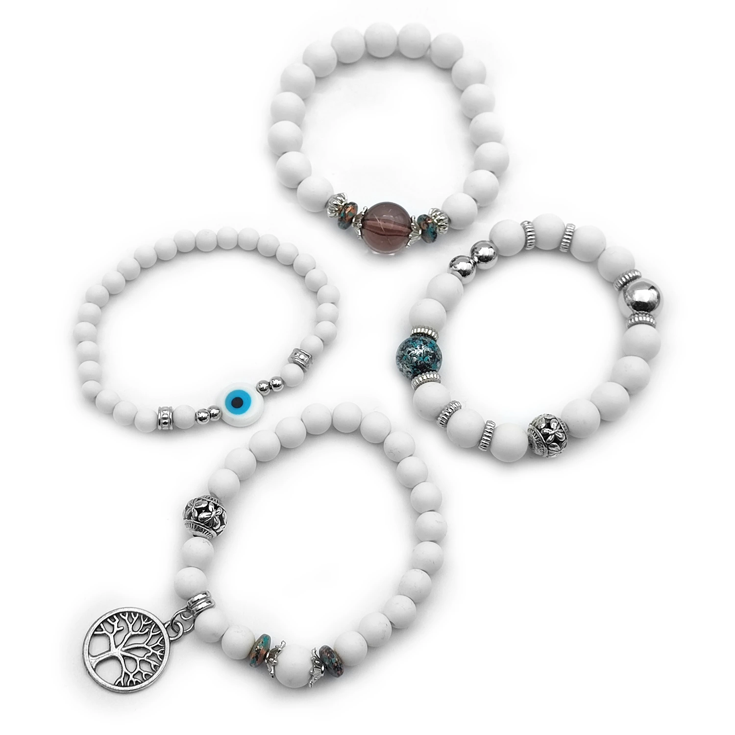 دستبند مهره ای چشم نظر