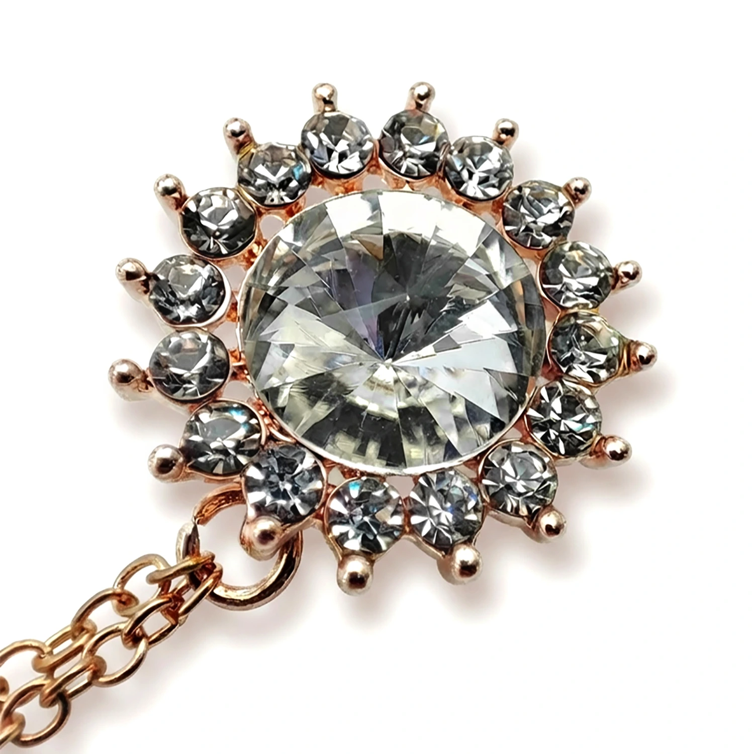 گلسینه تک نگین رنگی