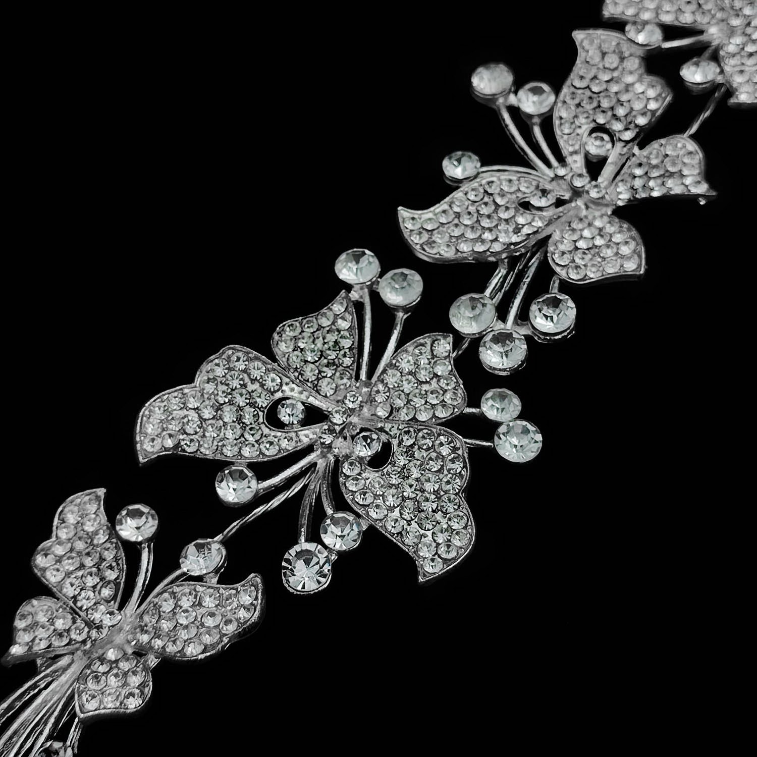 ریسه مو، تاج عروس، شینیون عروس، اکسسوری مجلسی مو 126