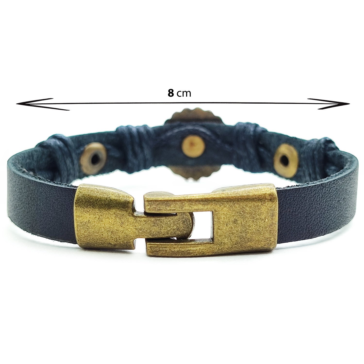 دستبند چرم 108