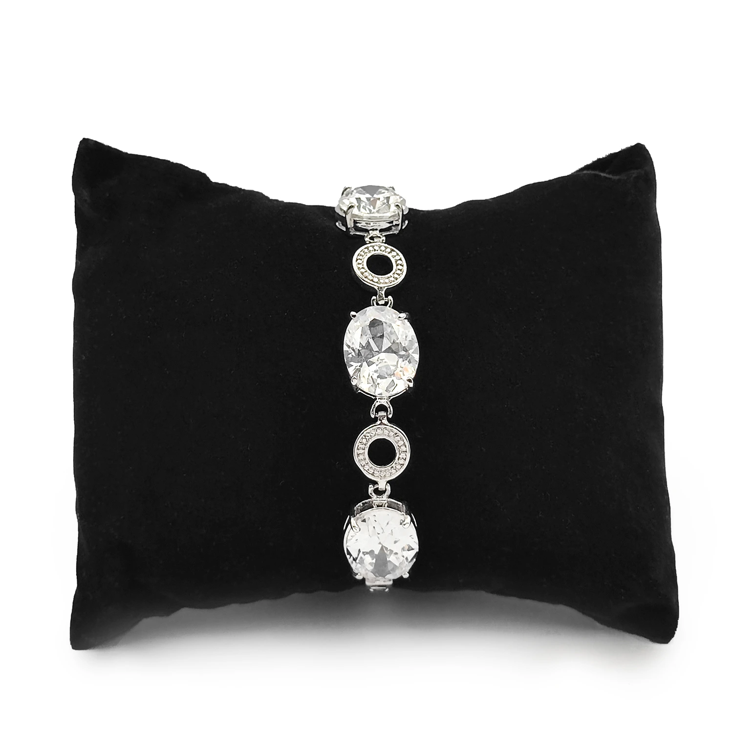 دستبند ژوپینگ سنگ بیضی