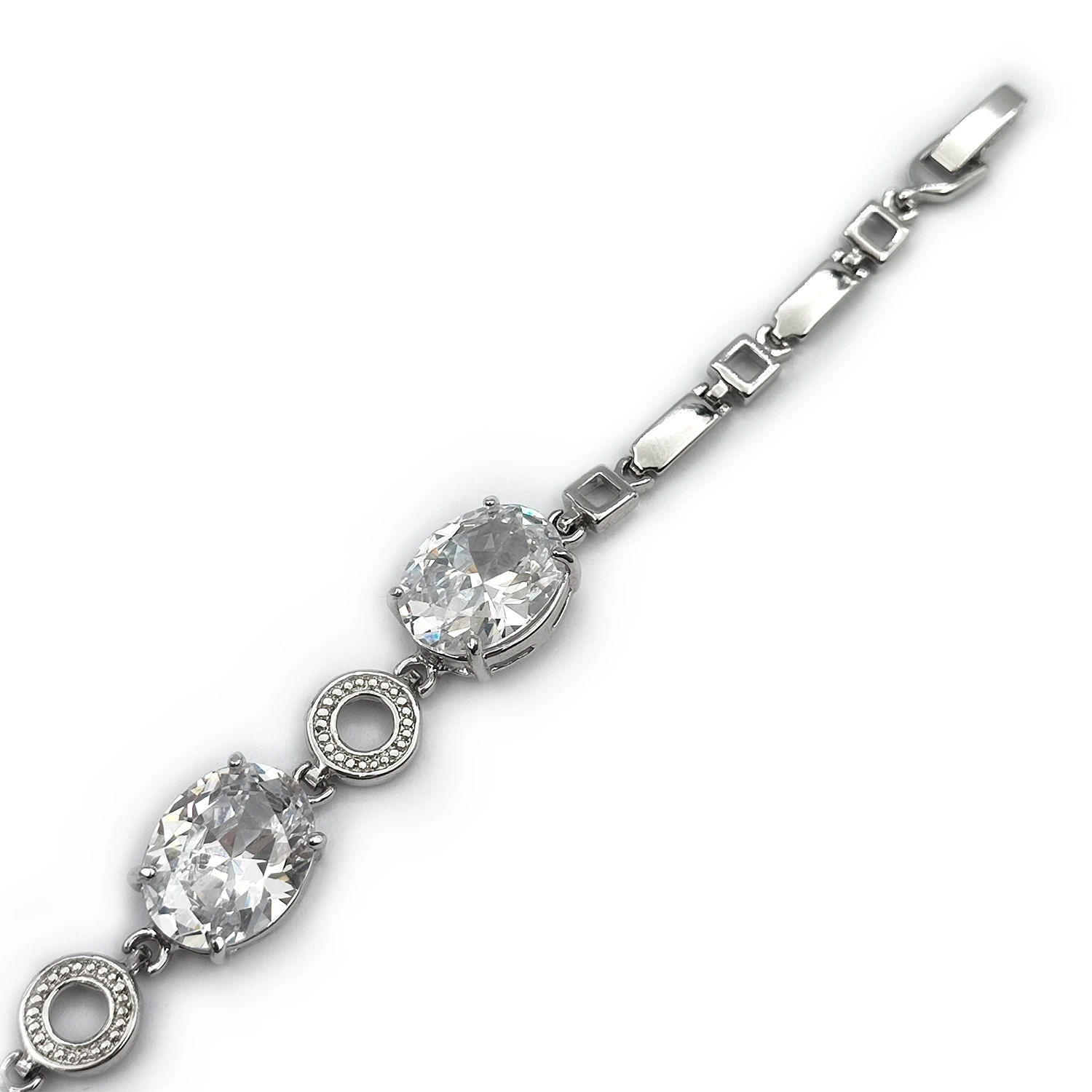 دستبند ژوپینگ سنگ بیضی