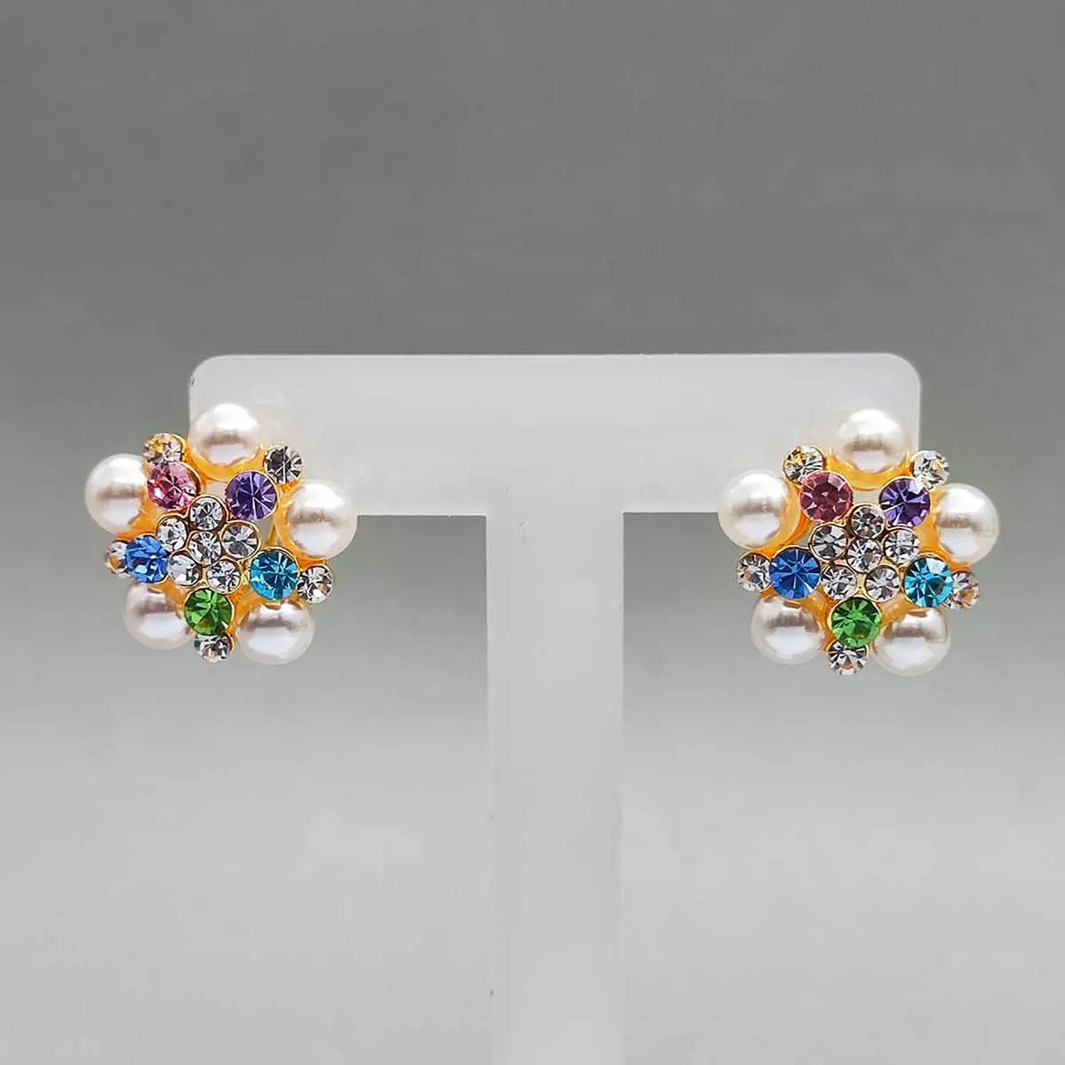 گوشواره گلی کد 14153