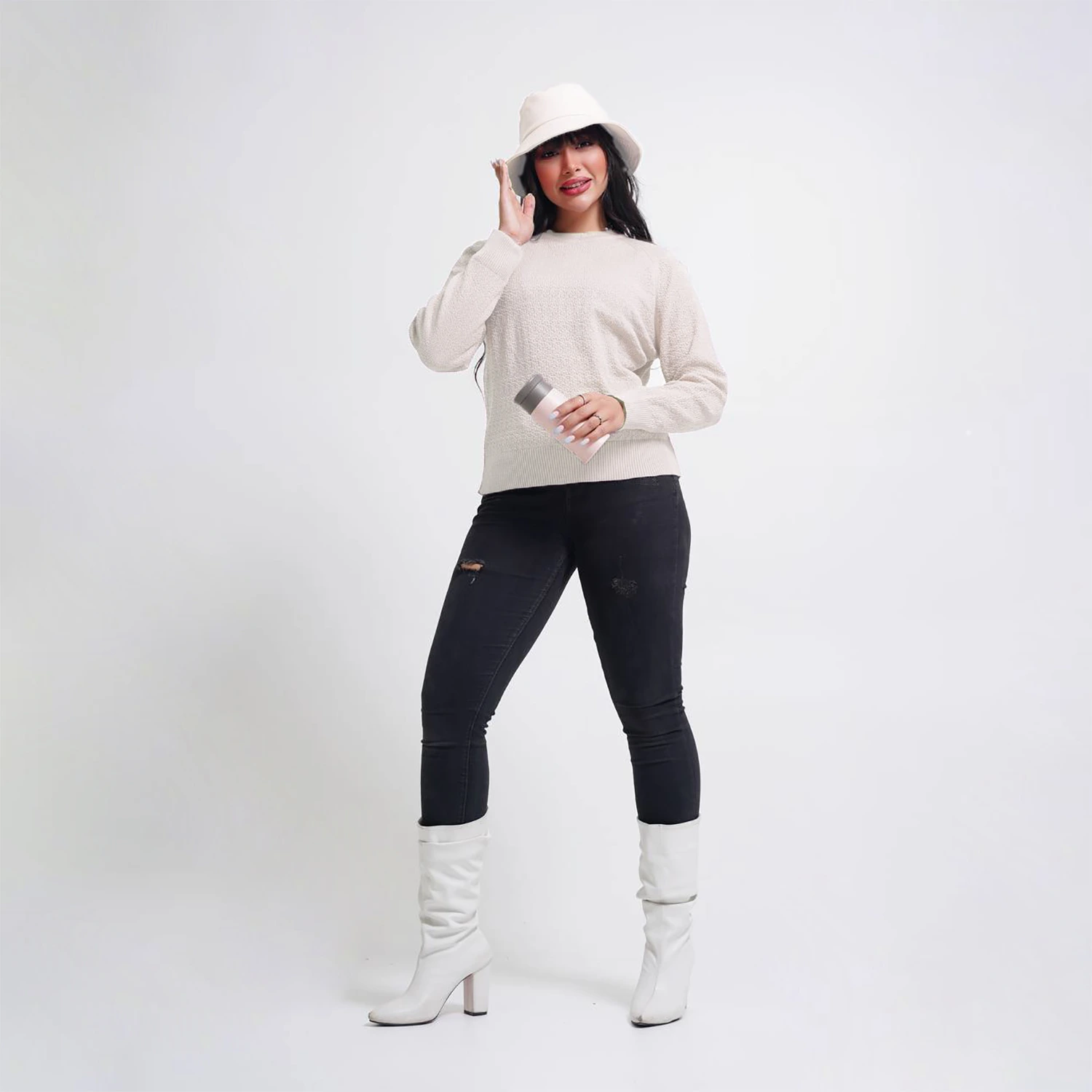 بلوز بافت ریز آکریل