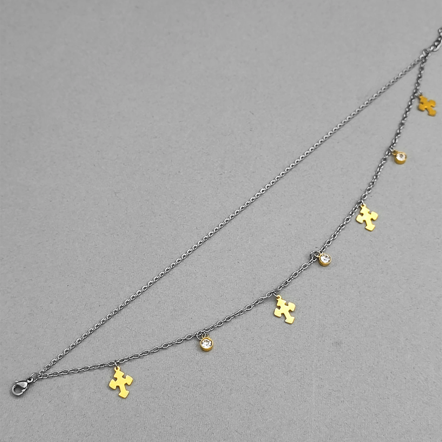 پابند دورنگ طرح صلیب