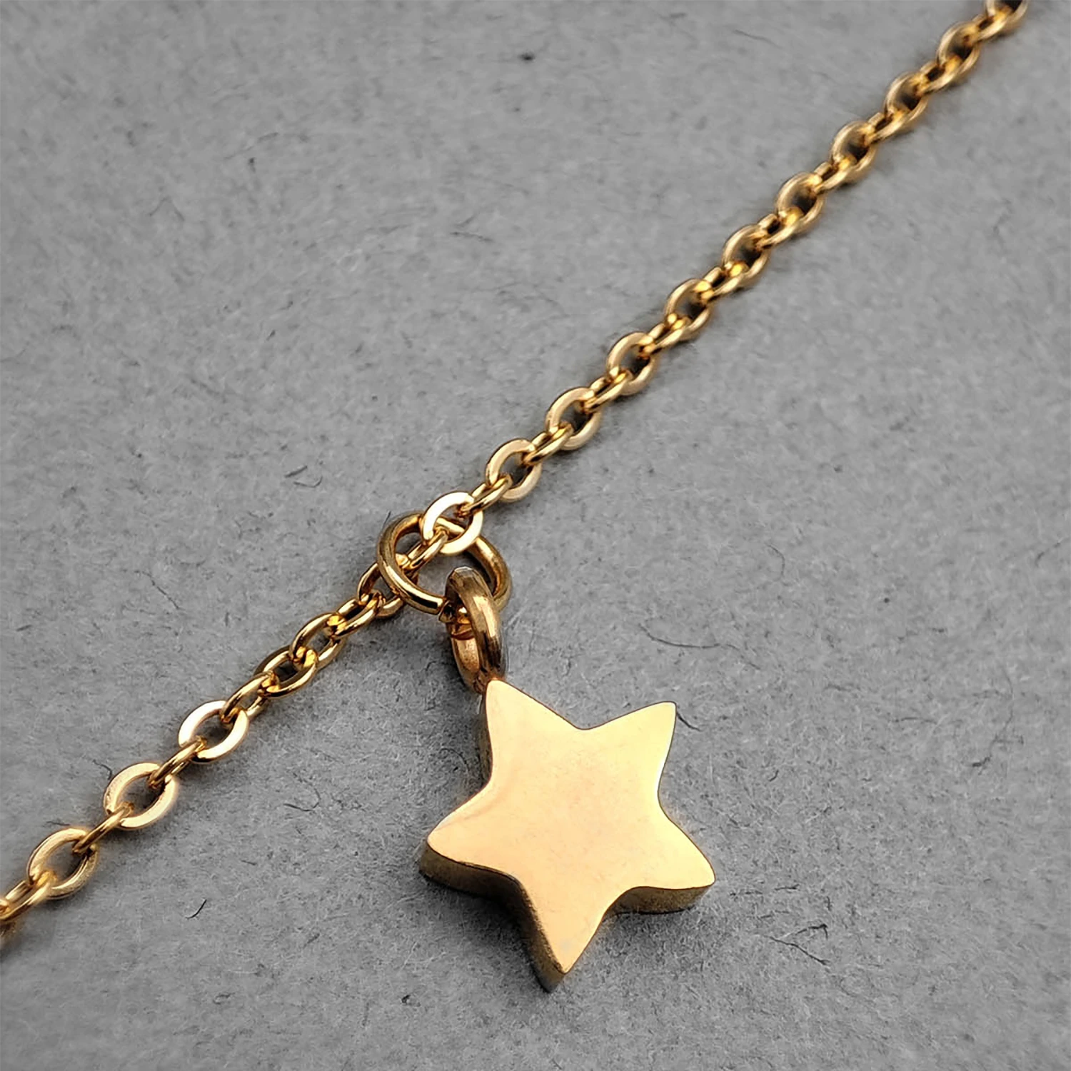 پابند دورج استیل طرح ستاره