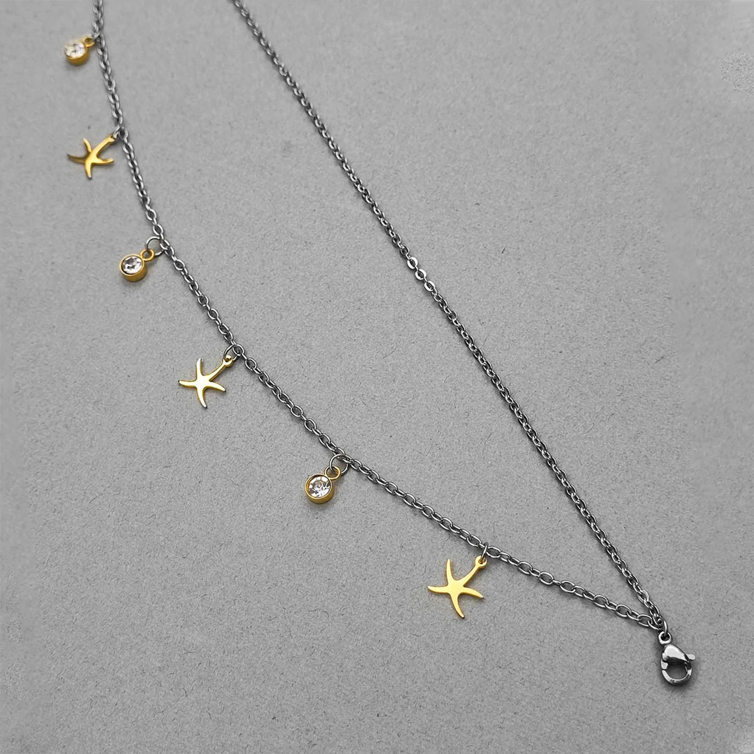 پابند دورنگ طرح ستاره دریایی