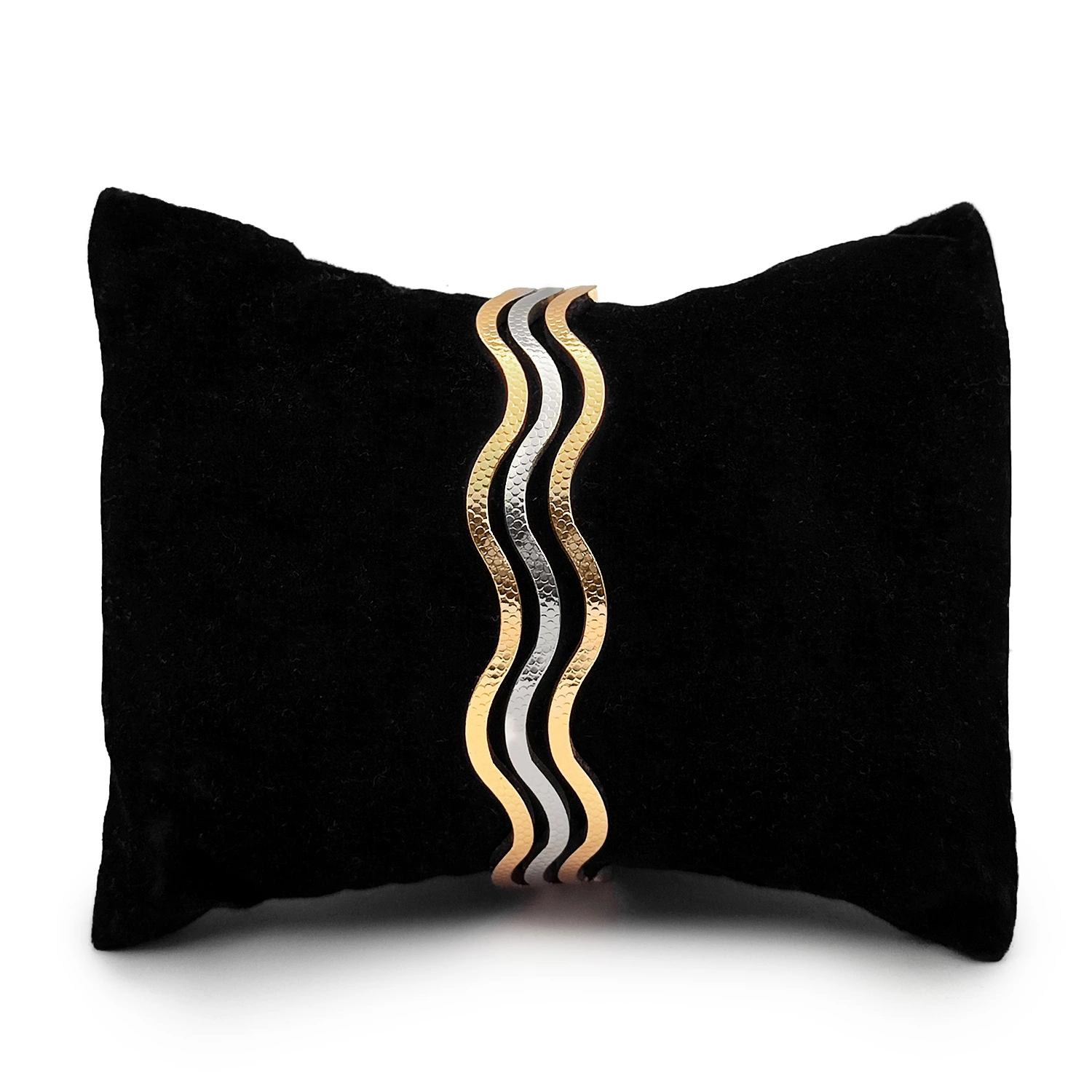 دستبند النگویی جواهری ژوپینگ