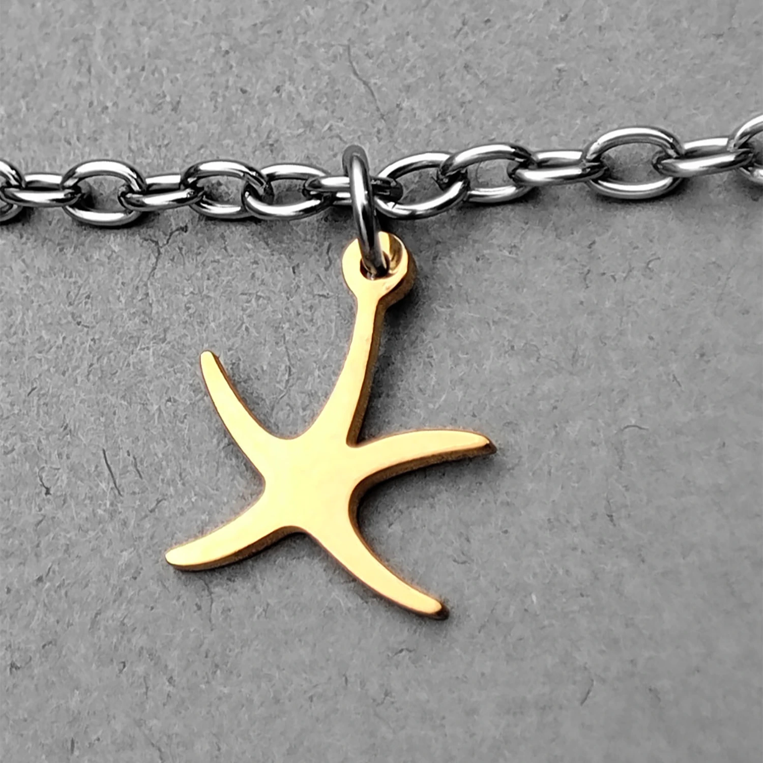 پابند دورنگ طرح ستاره دریایی