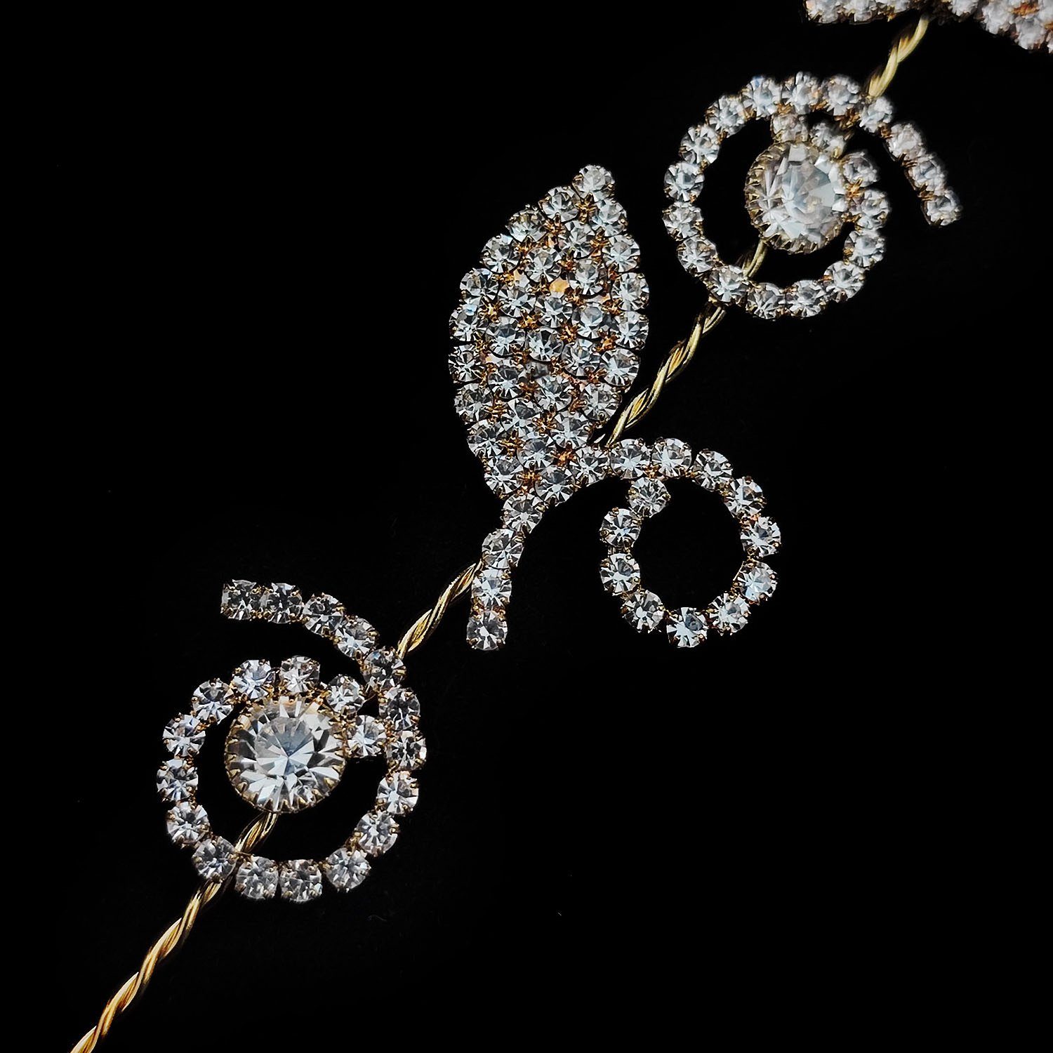 ریسه مو، تاج عروس، شینیون عروس، اکسسوری مجلسی مو 114