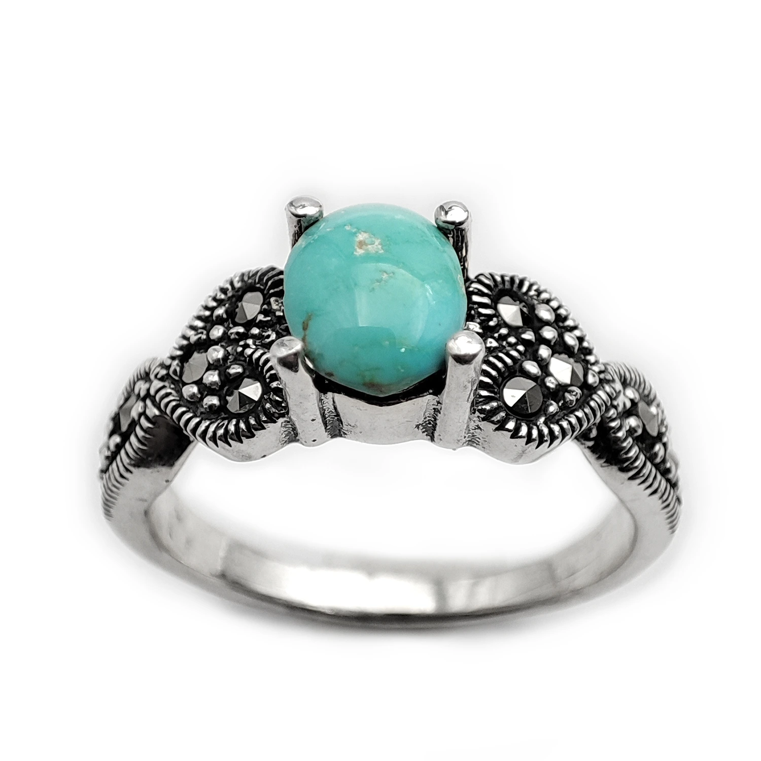 انگشتر نقره فیروزه نیشابور