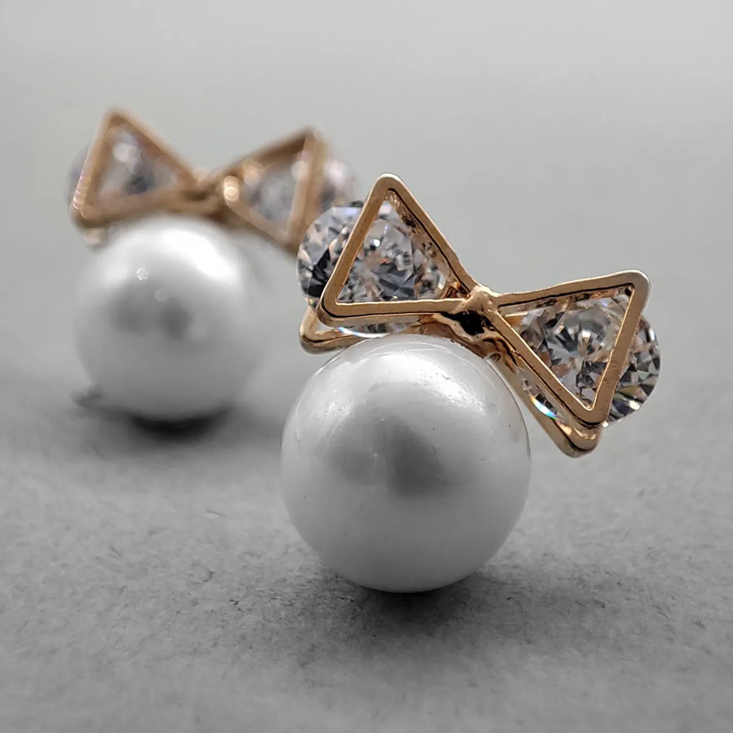 گوشواره میخی مروارید 