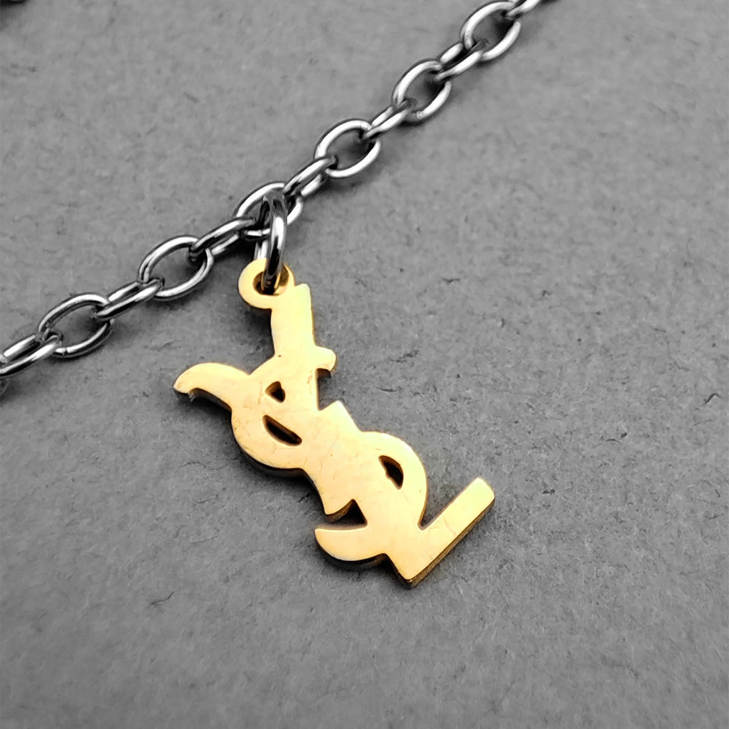 پابند دو رنگ طرح YSL