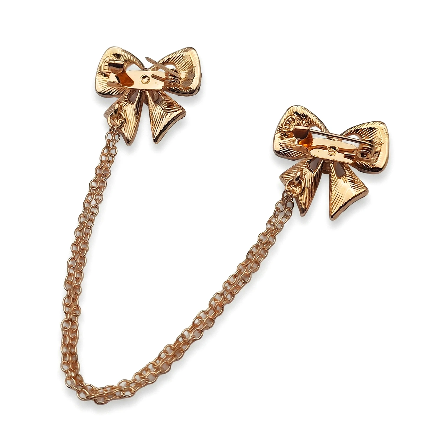 گلسینه پاپیون نگین دار