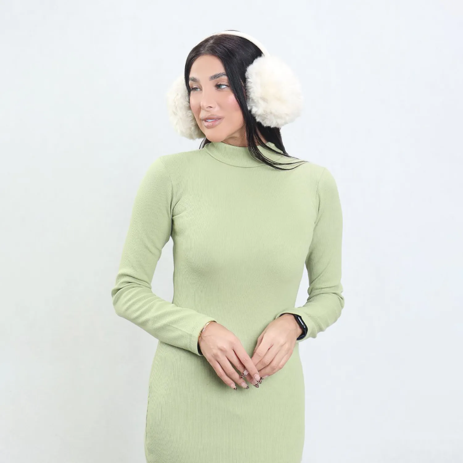 پیراهن کبریتی یقه اسکی