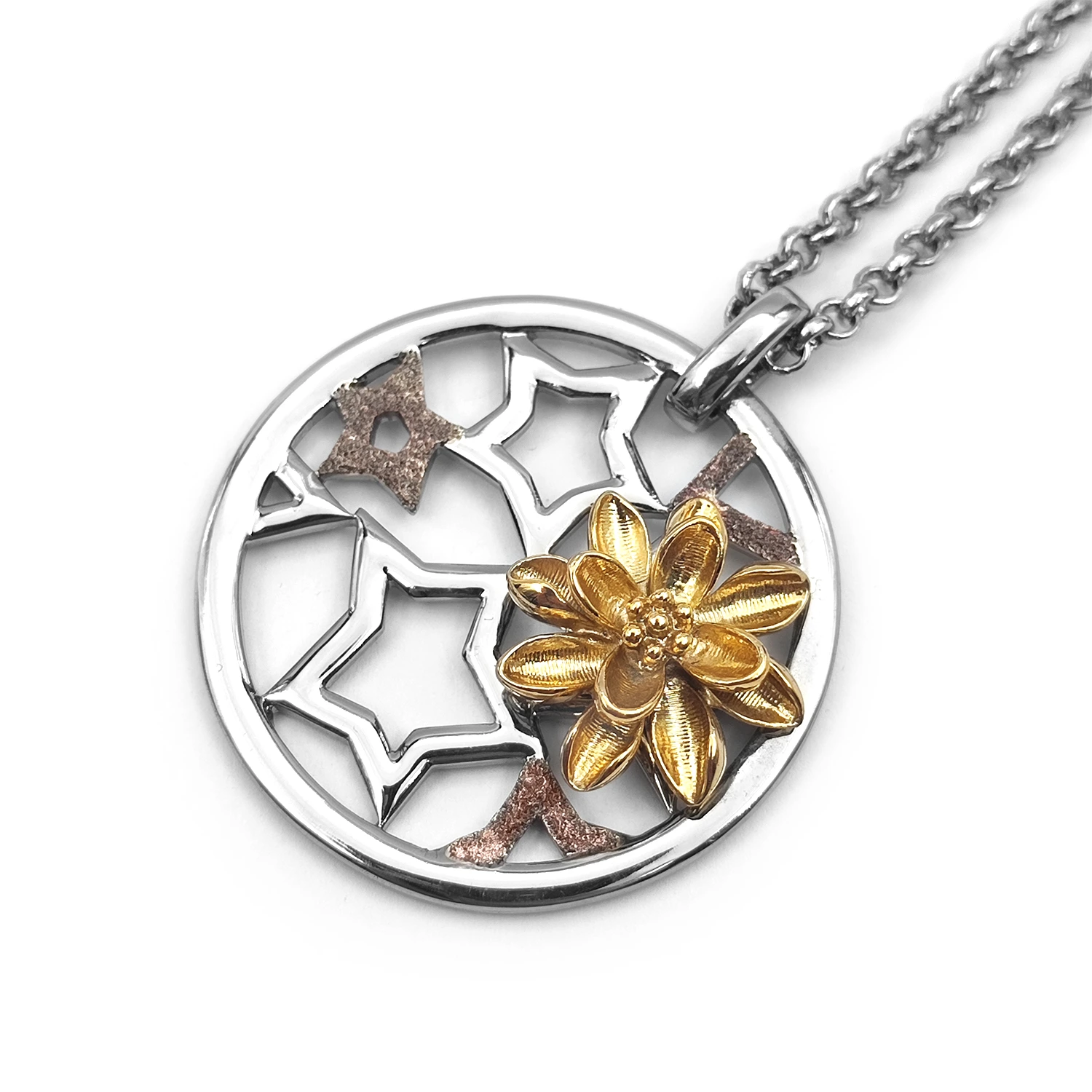 پلاک و زنجیر ستاره