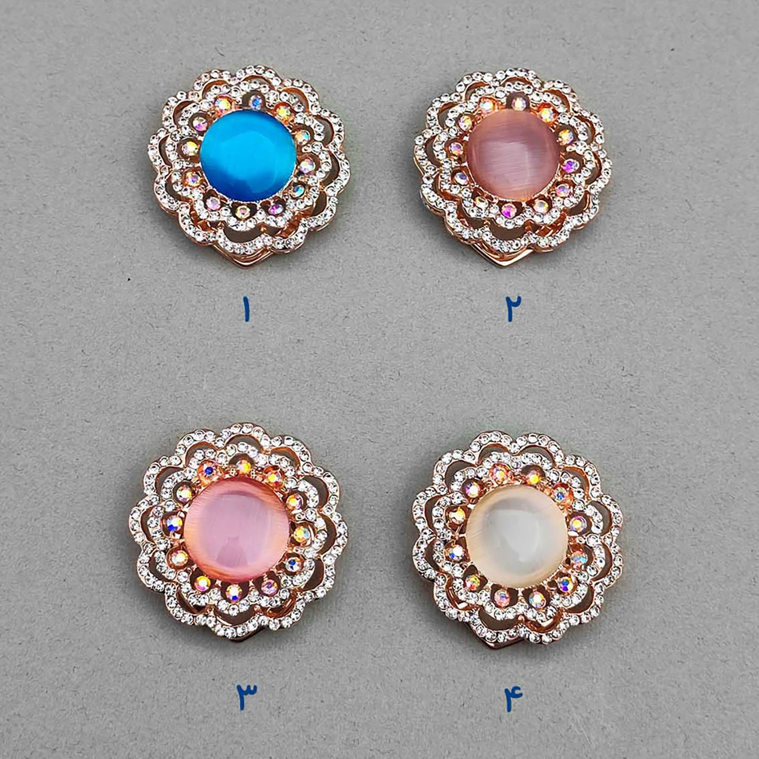 طلایی صورتی