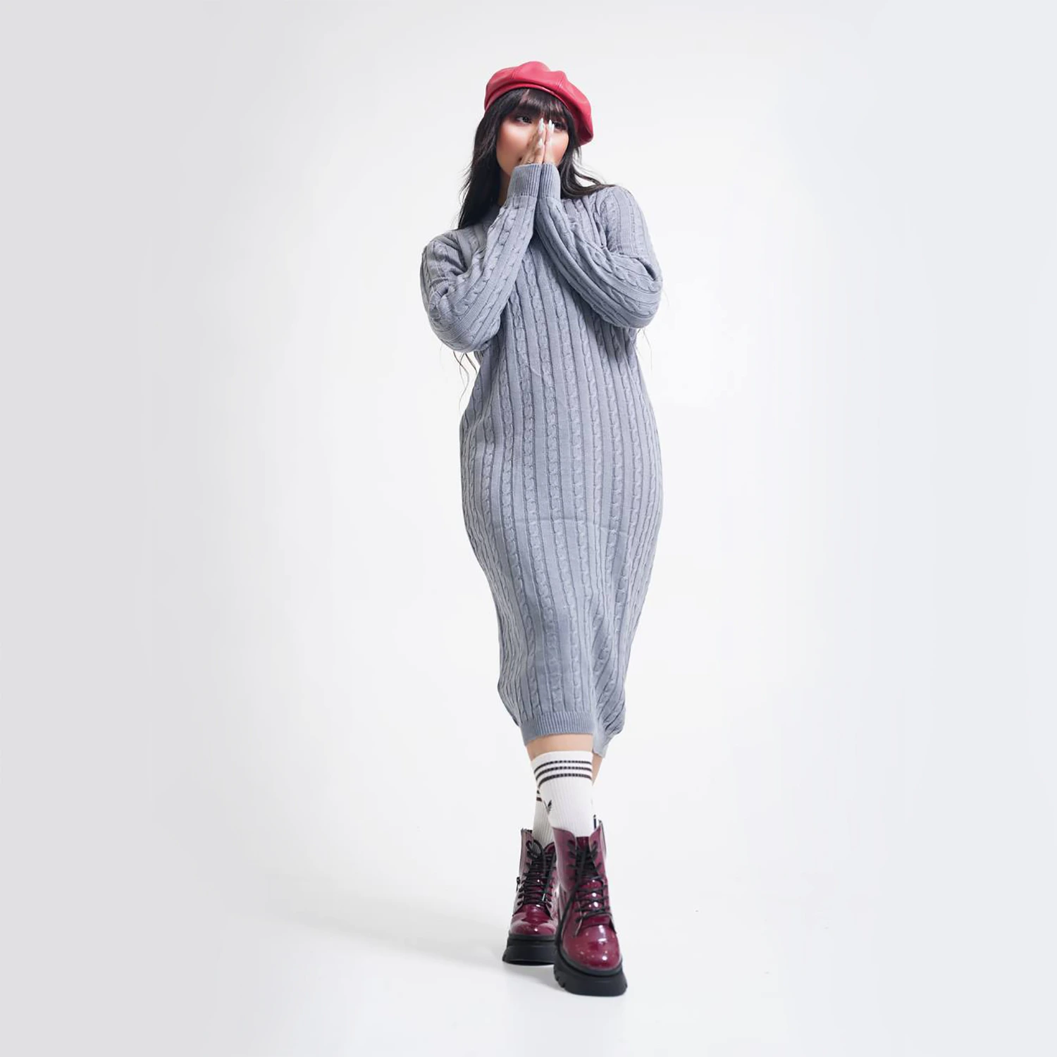 کفتان بافت مدل مارپیچ