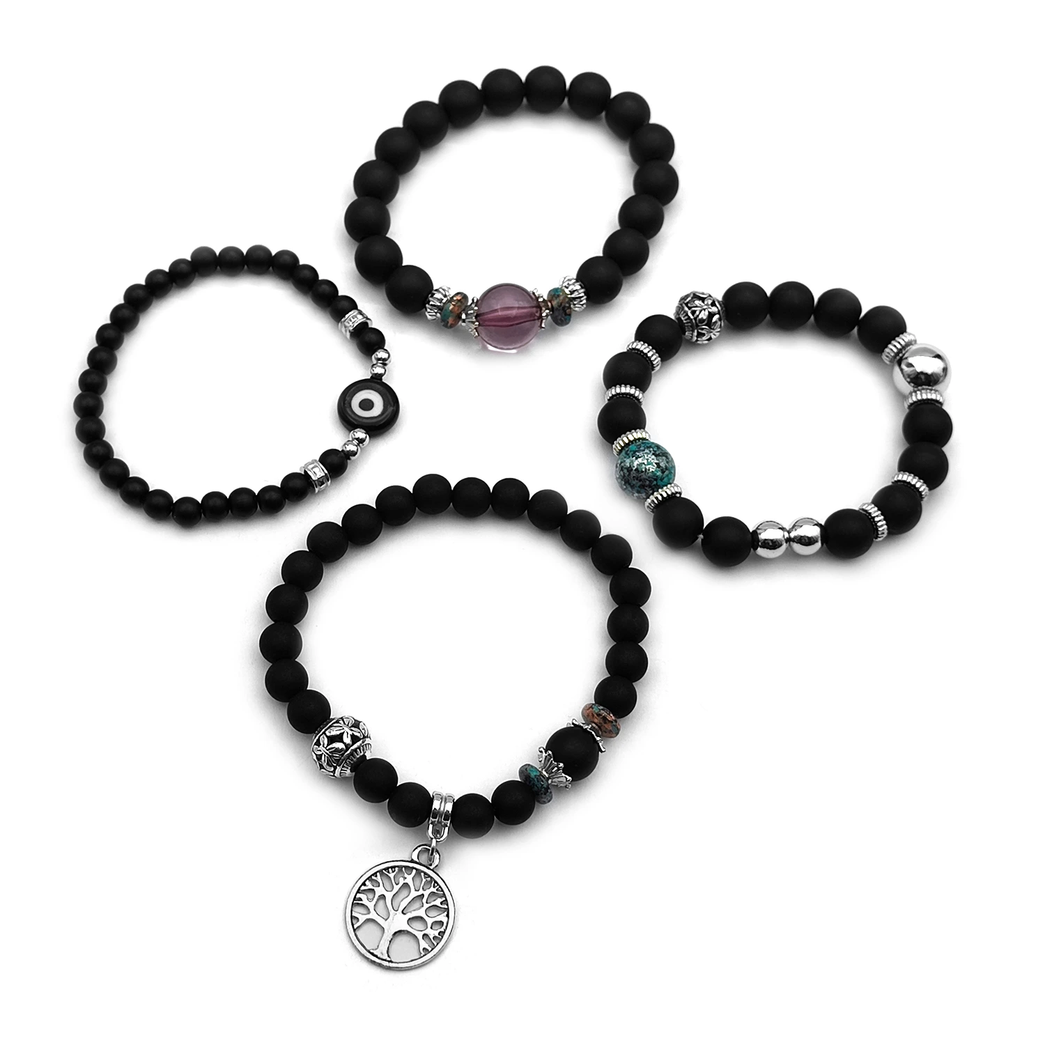 دستبند مهره ای چشم نظر