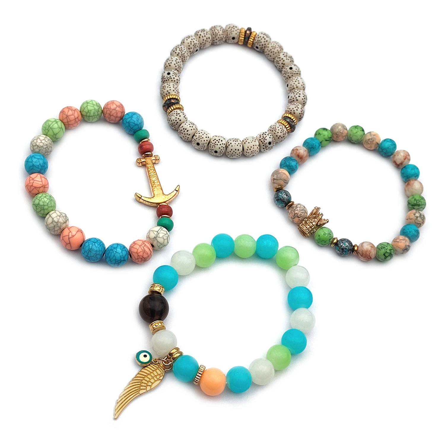 دستبند مهره ای لنگر