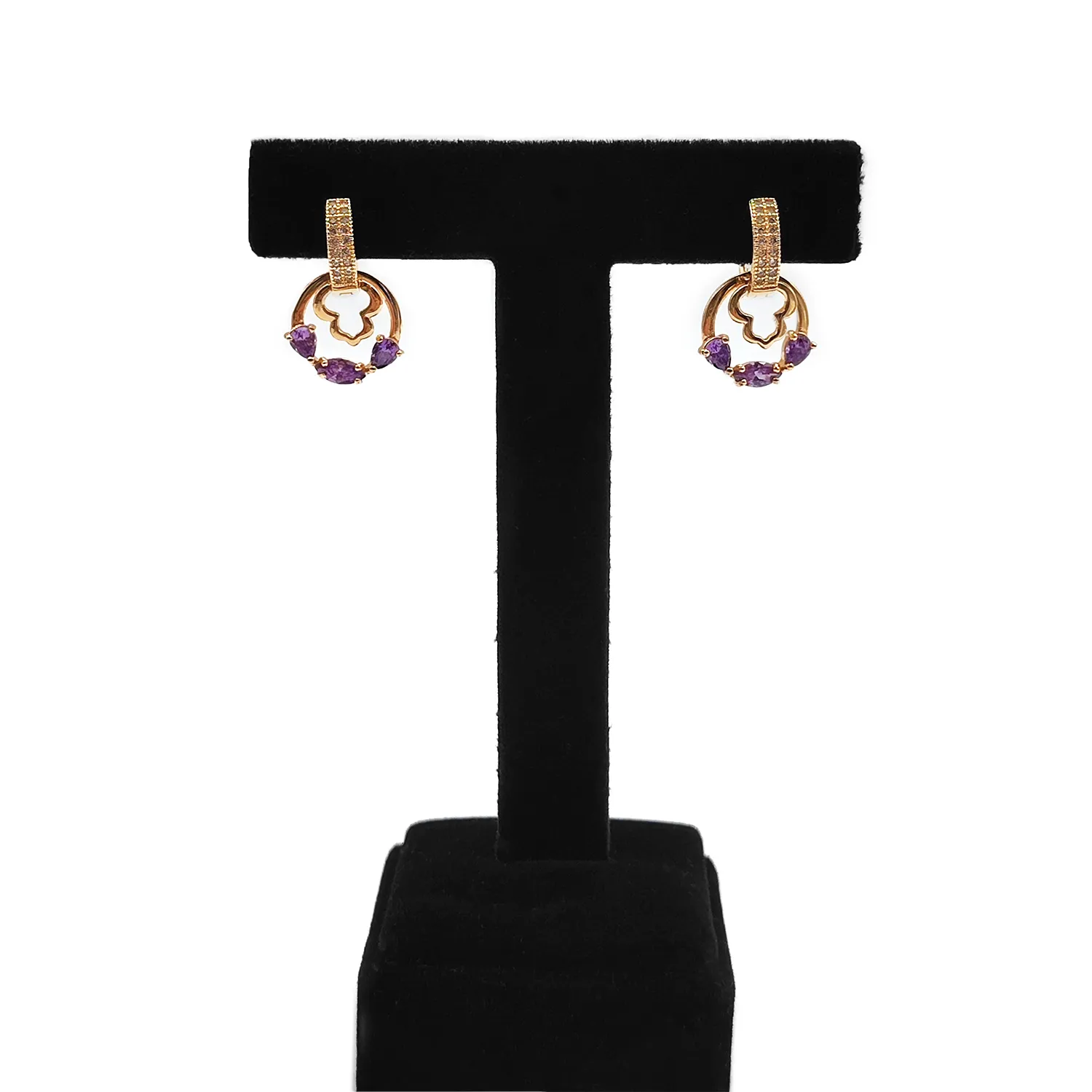 گوشواره جواهری ژوپینگ 