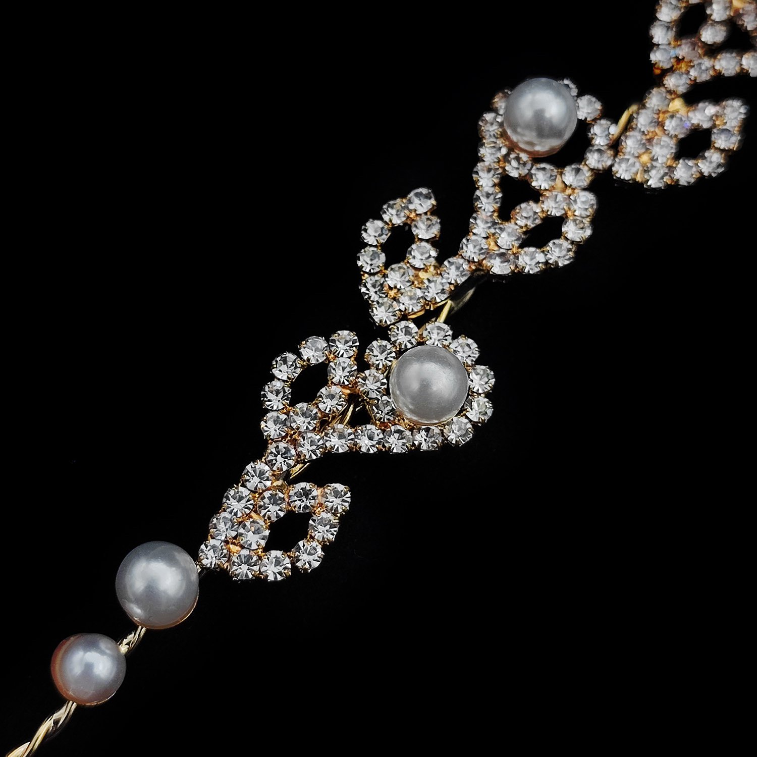 ریسه مو، تاج عروس، شینیون عروس، اکسسوری مجلسی مو 116