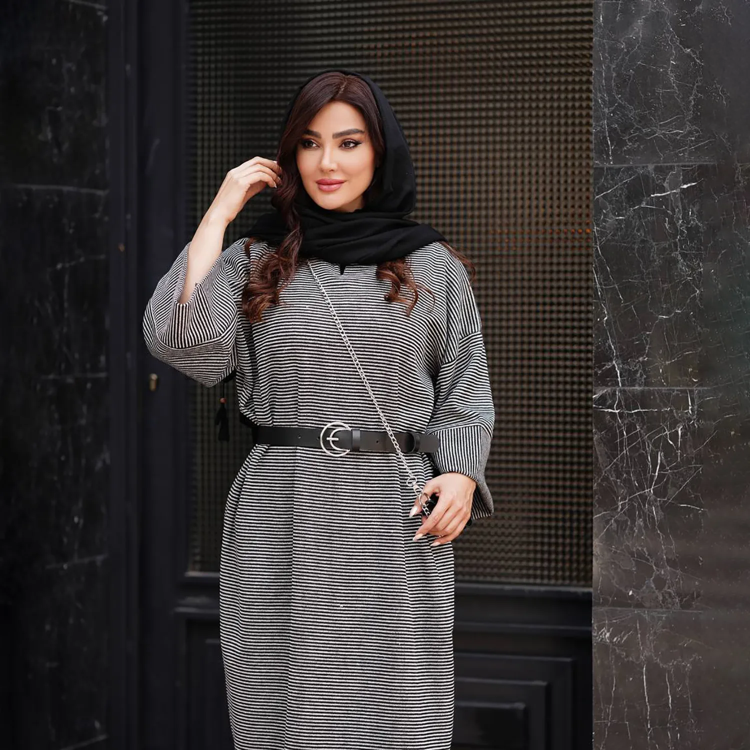 کفتان بافت راه راه