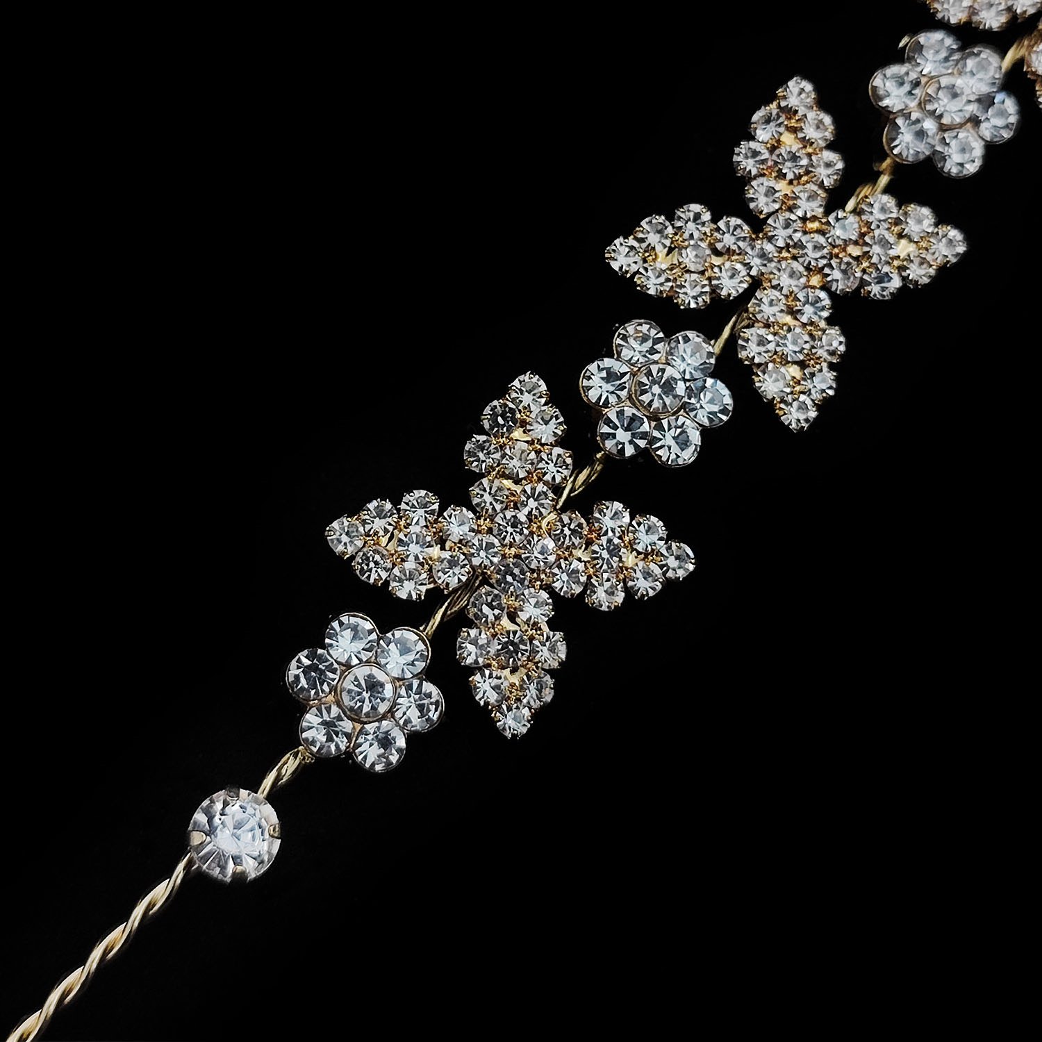 ریسه مو، تاج عروس، شینیون عروس، اکسسوری مجلسی مو 115