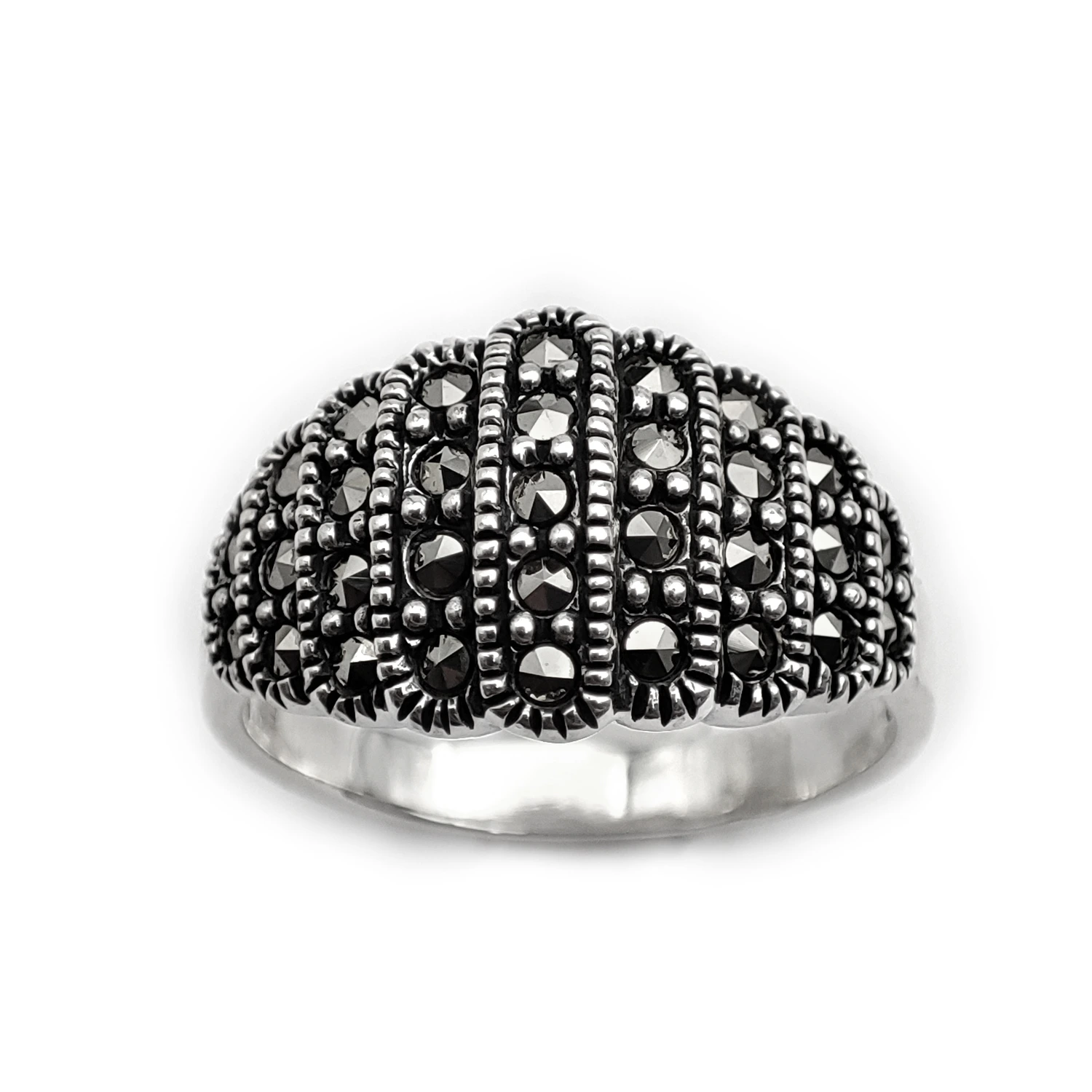 انگشتر نقره سیاه قلم انگشتر نقره سیاه قلم