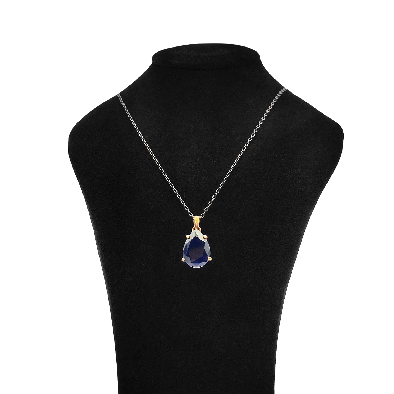 زنجیر پلاک برنز اشک