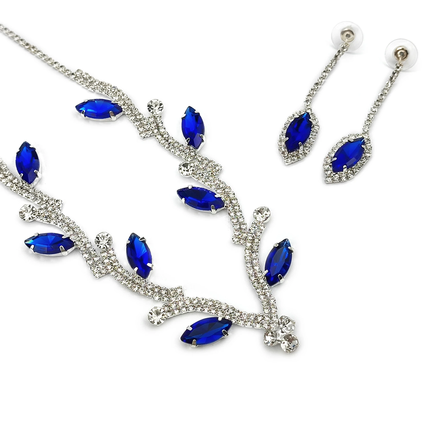 نیم ست آب نقره مجلسی سنگ دار