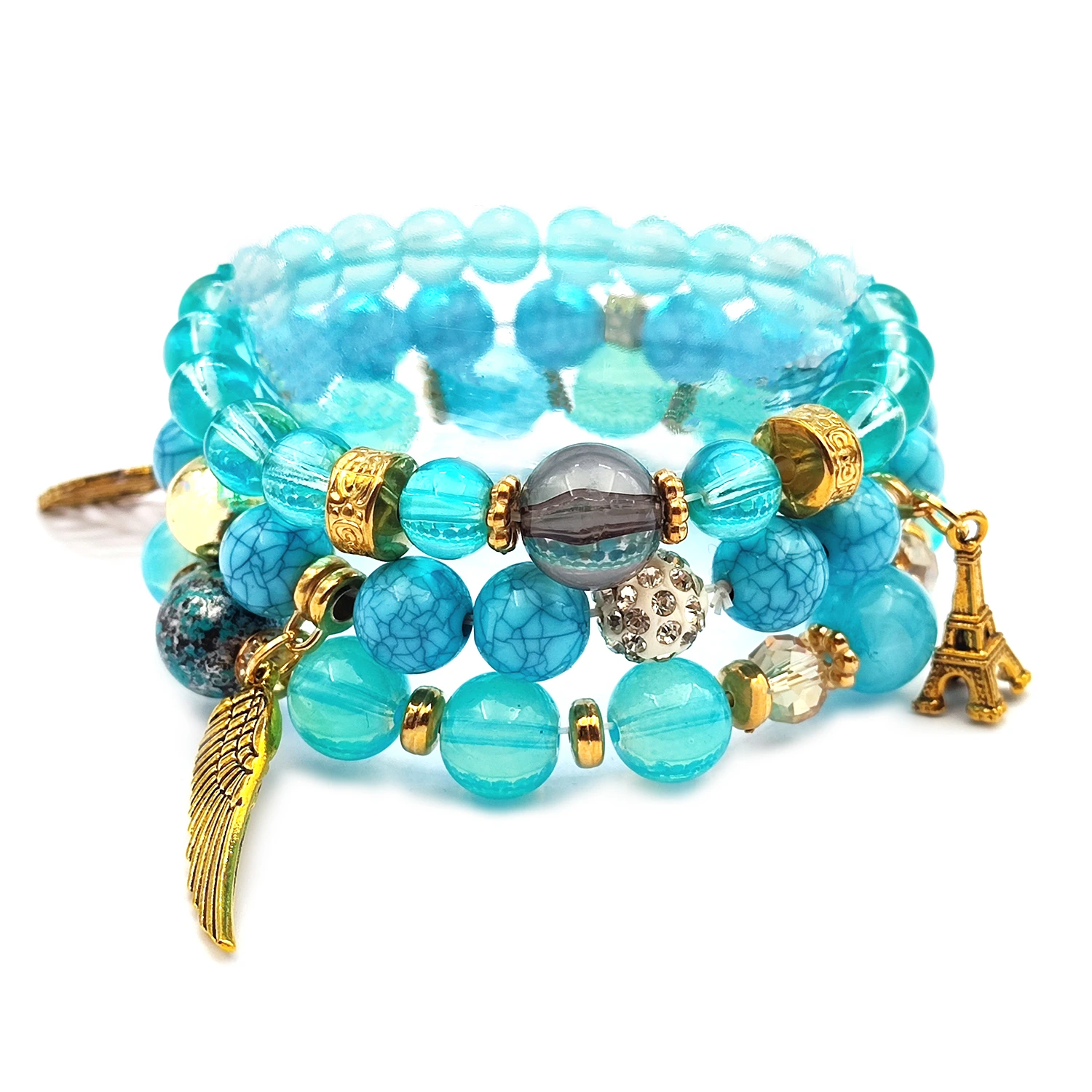 دستبند مهره ای ایفل دستبند مهره ای ایفل