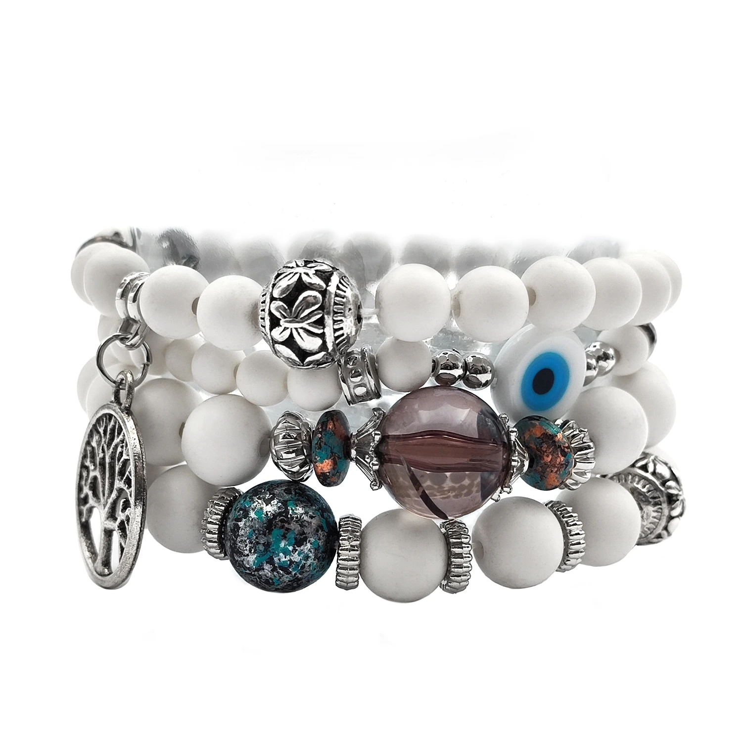 دستبند مهره ای چشم نظر دستبند مهره ای چشم نظر