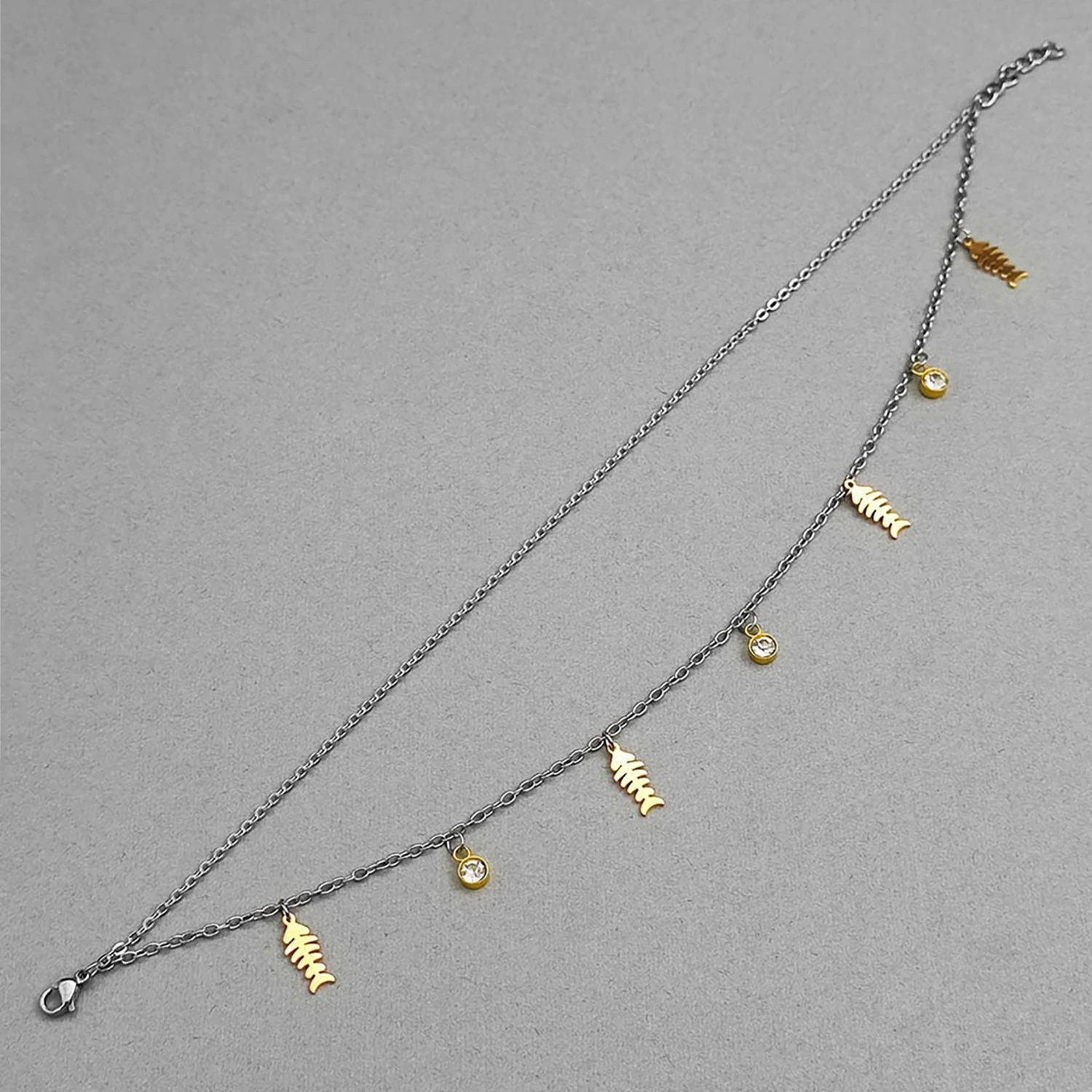 پابند دورنگ طرح ماهی