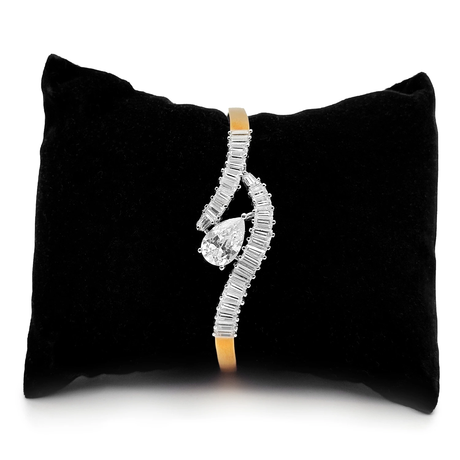 دستبند النگویی جواهری ژوپینگ