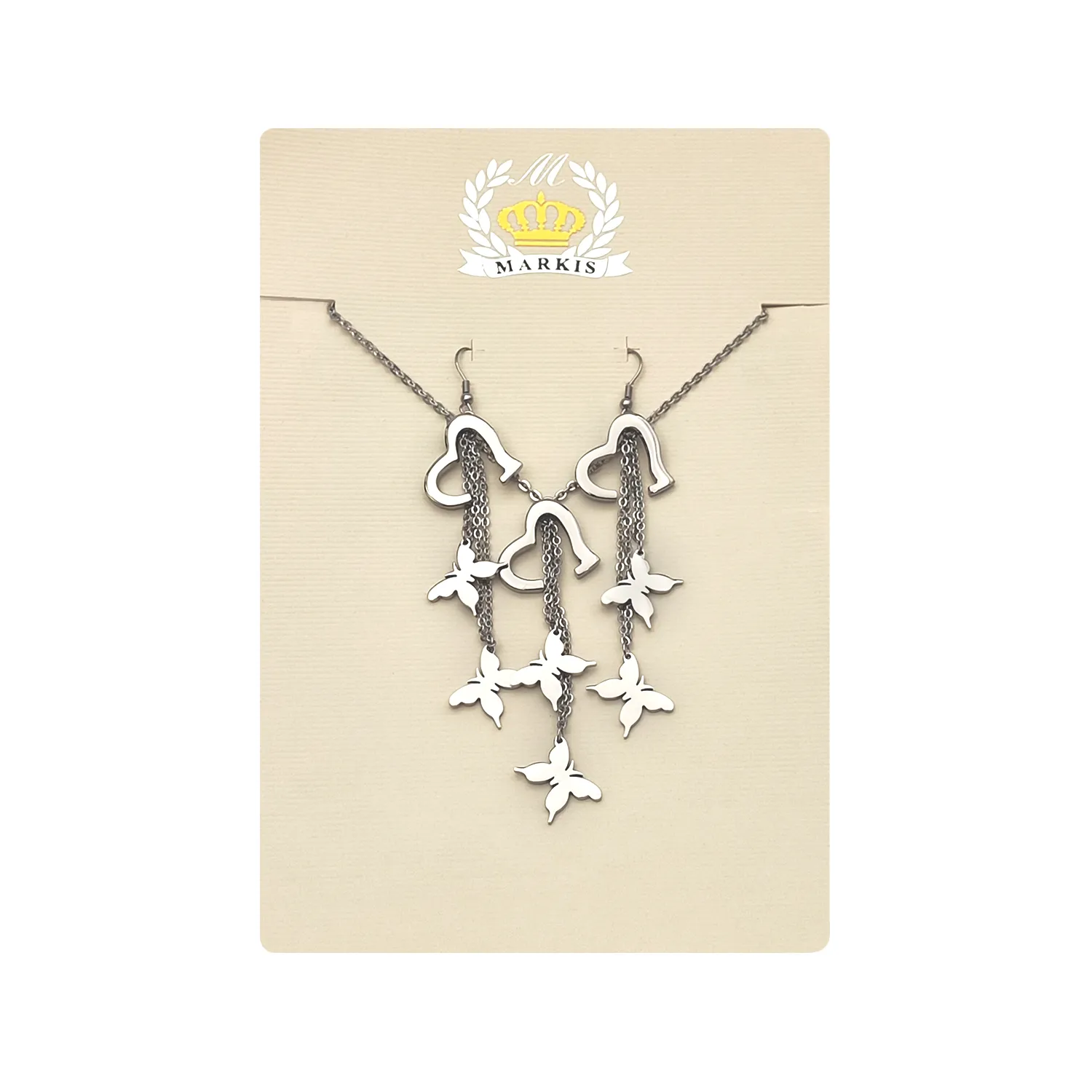 نیم ست استیل پروانه