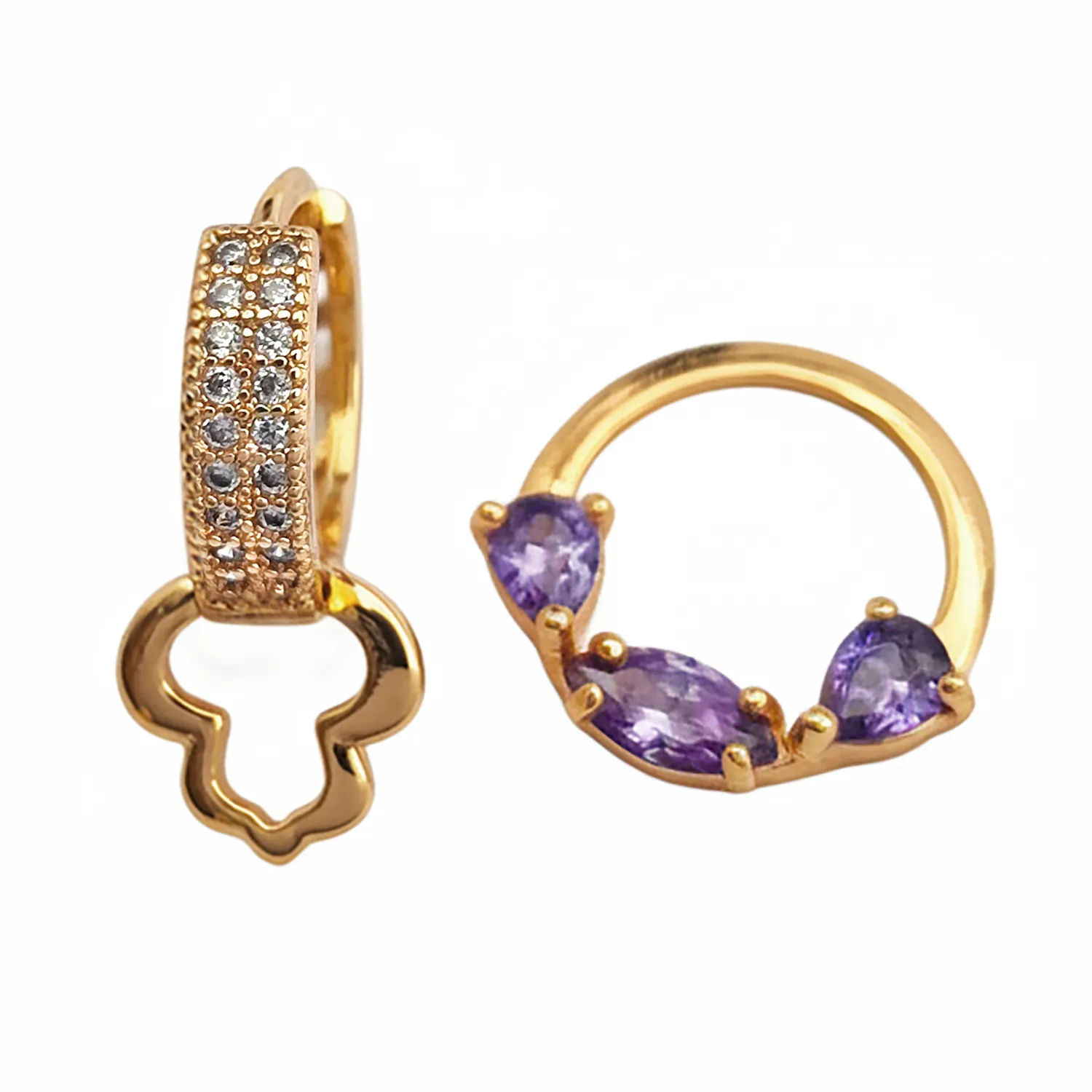 گوشواره جواهری ژوپینگ 