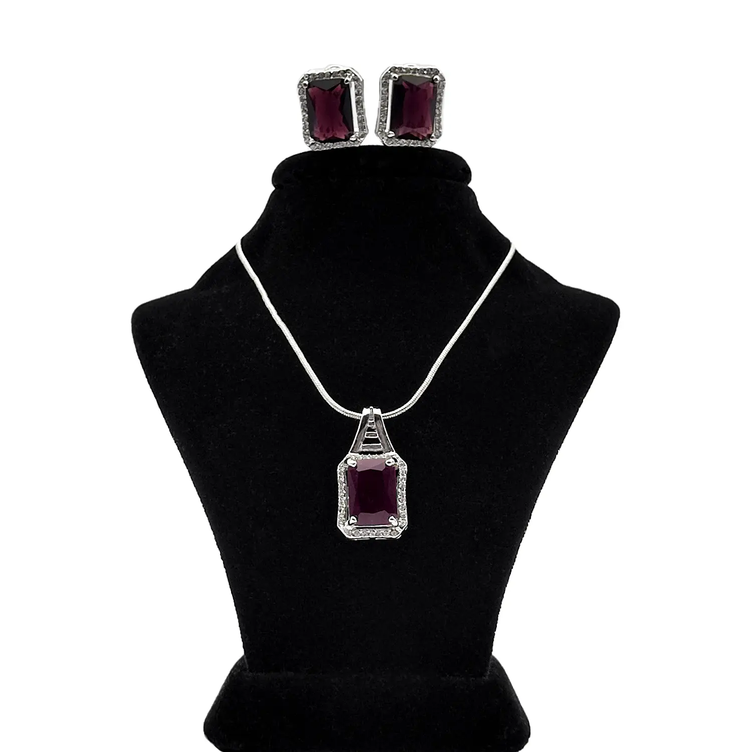 نیم ست آمتیست مستطیل