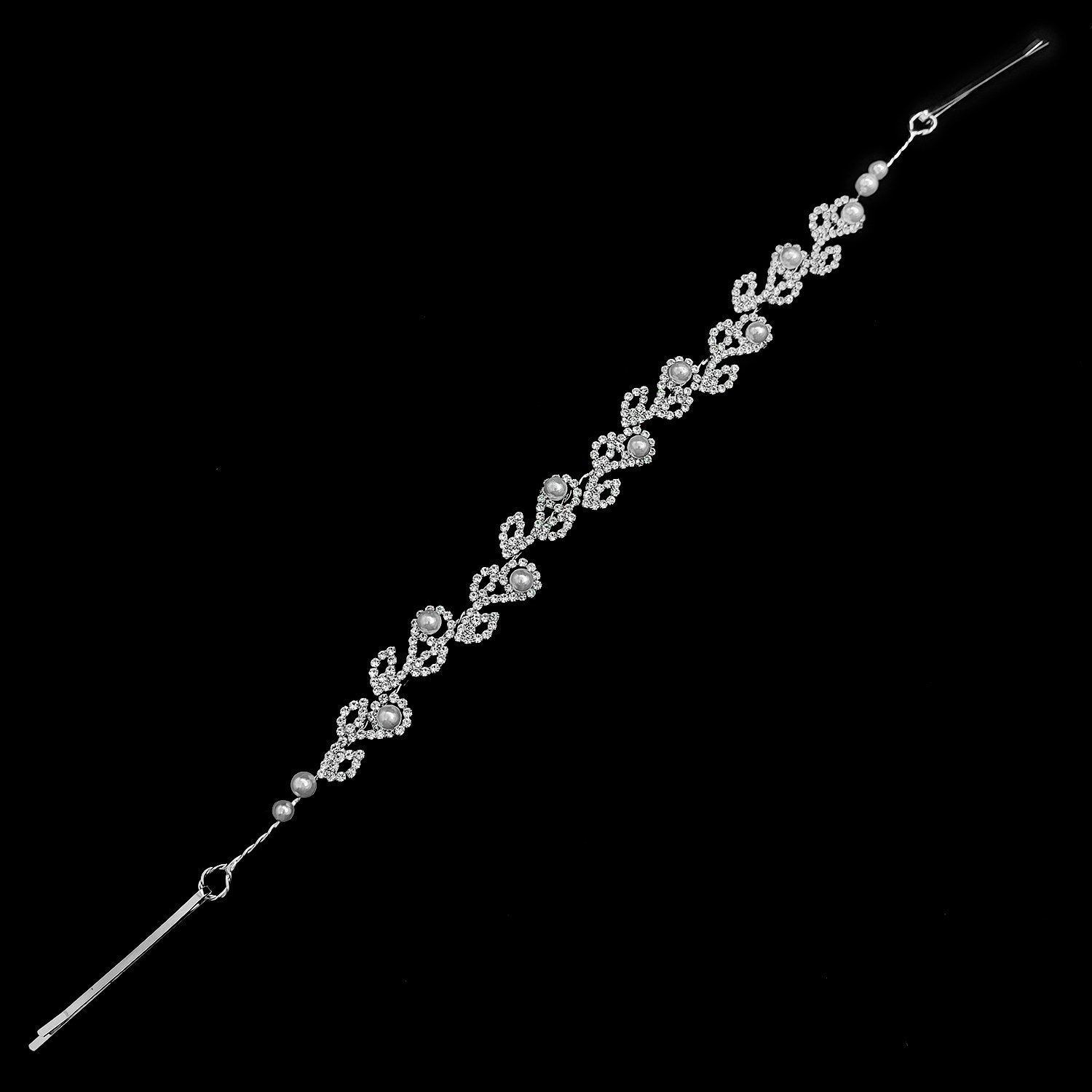 ریسه مو، تاج عروس، شینیون عروس، اکسسوری مجلسی مو 116