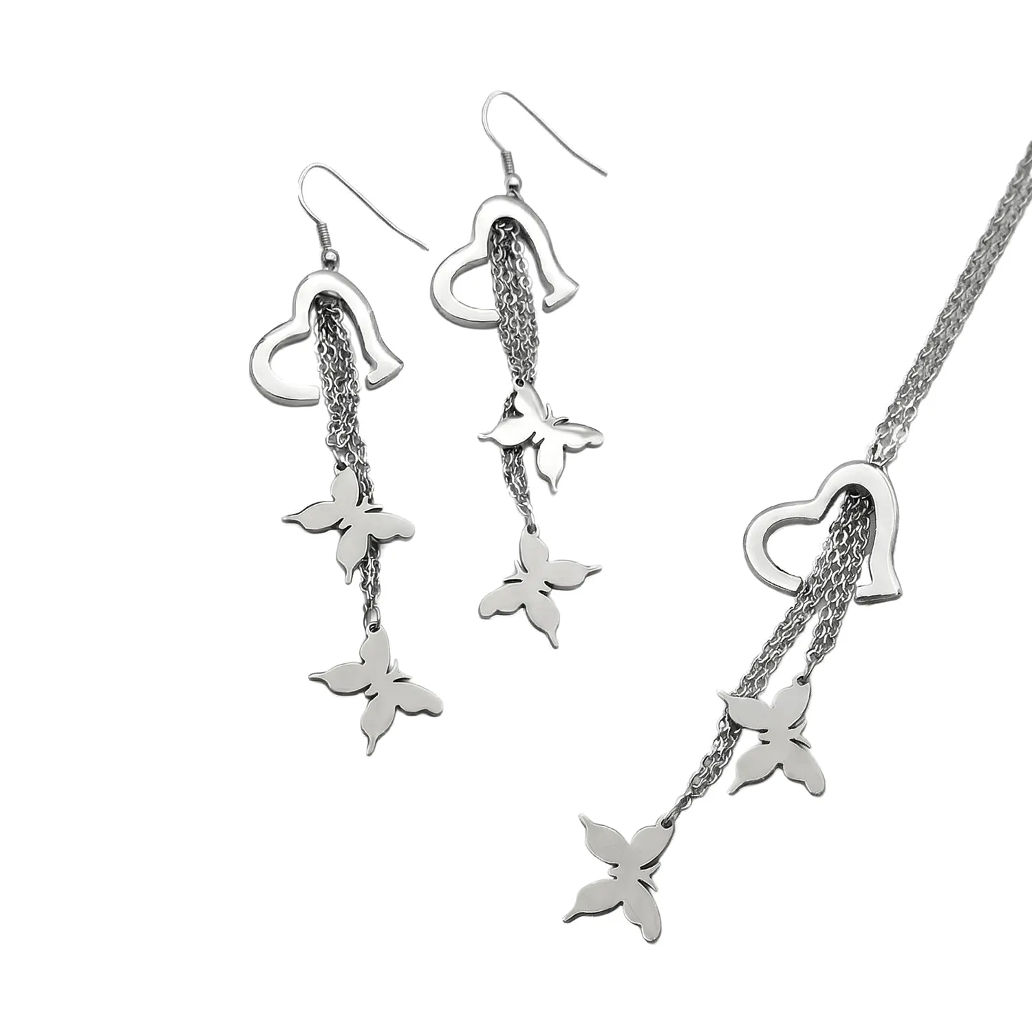 نیم ست استیل پروانه