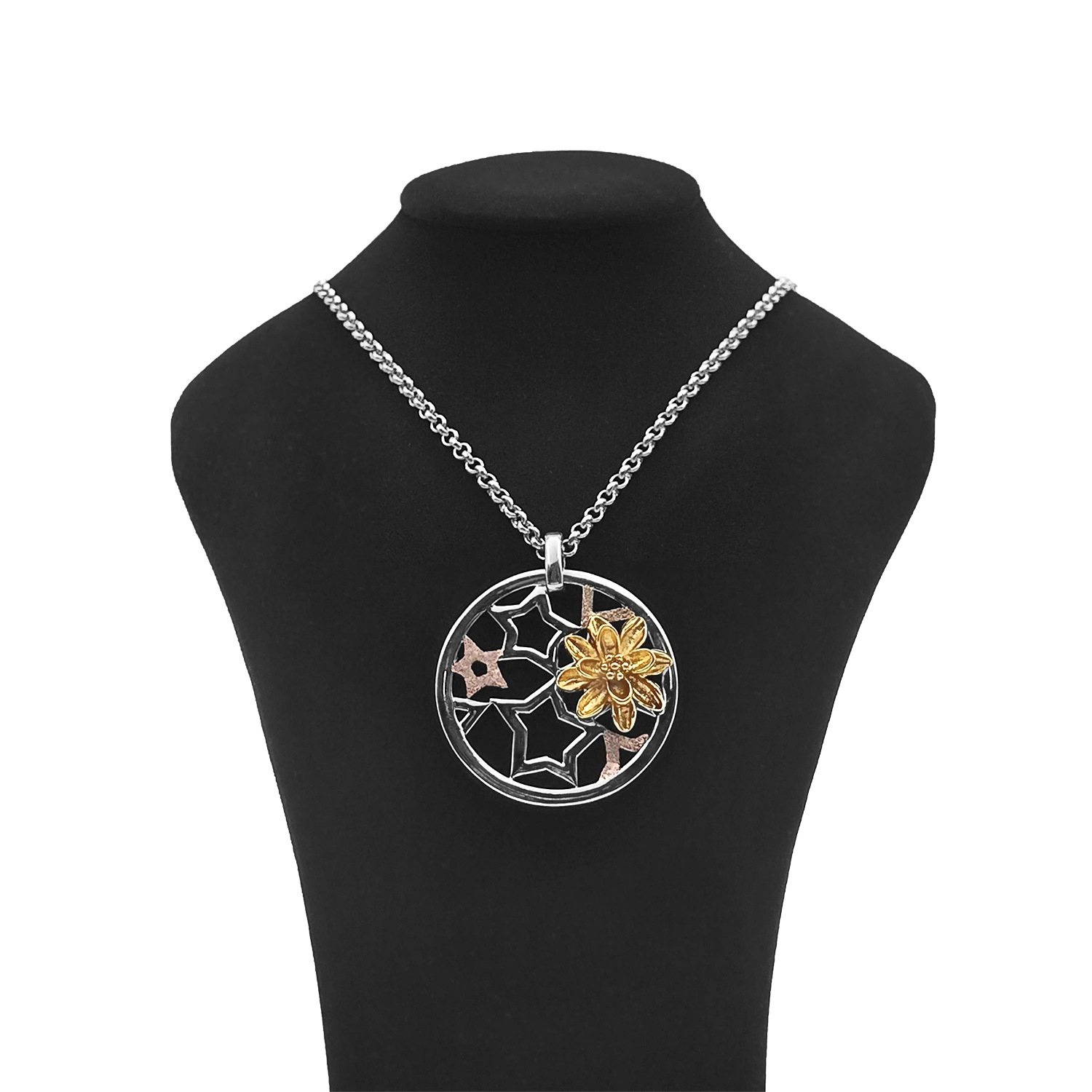 پلاک و زنجیر ستاره