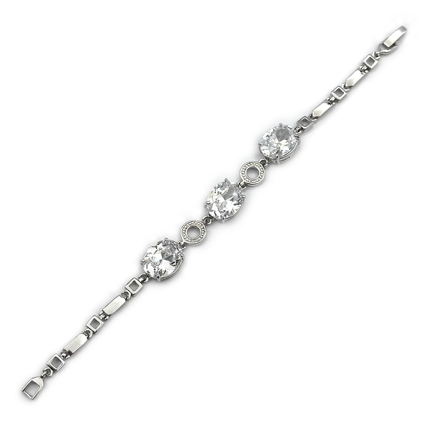 دستبند ژوپینگ سنگ بیضی