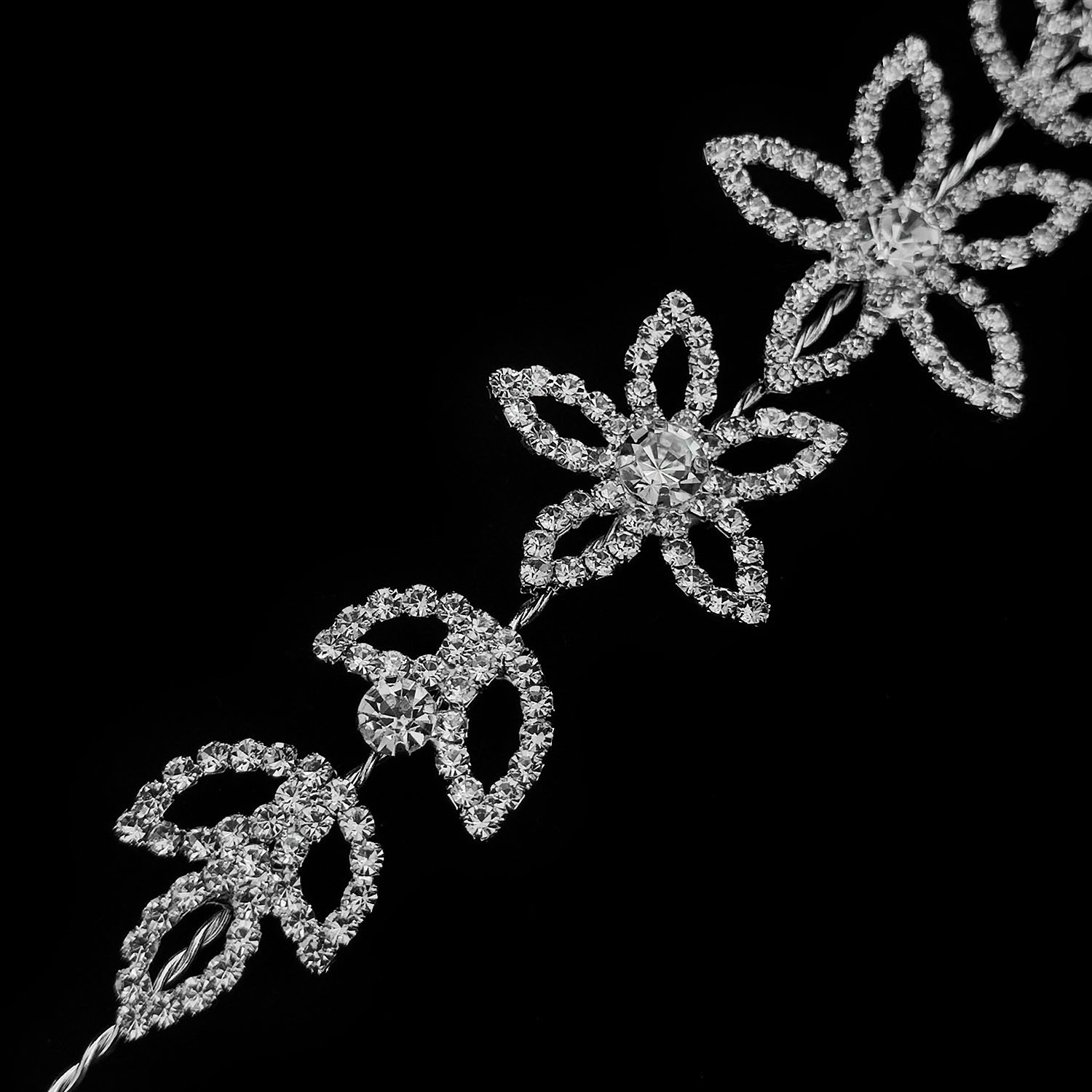 ریسه مو، تاج عروس، شینیون عروس، اکسسوری مجلسی مو 112