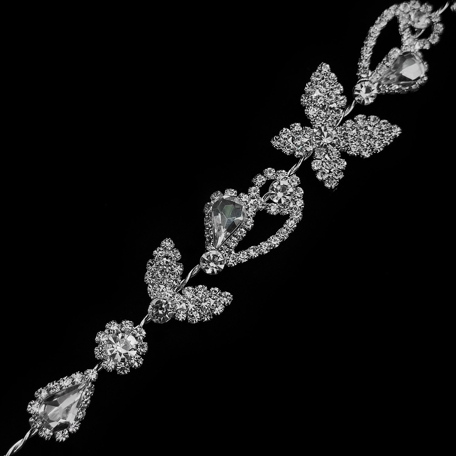 ریسه مو، تاج عروس، شینیون عروس، اکسسوری مجلسی مو 123