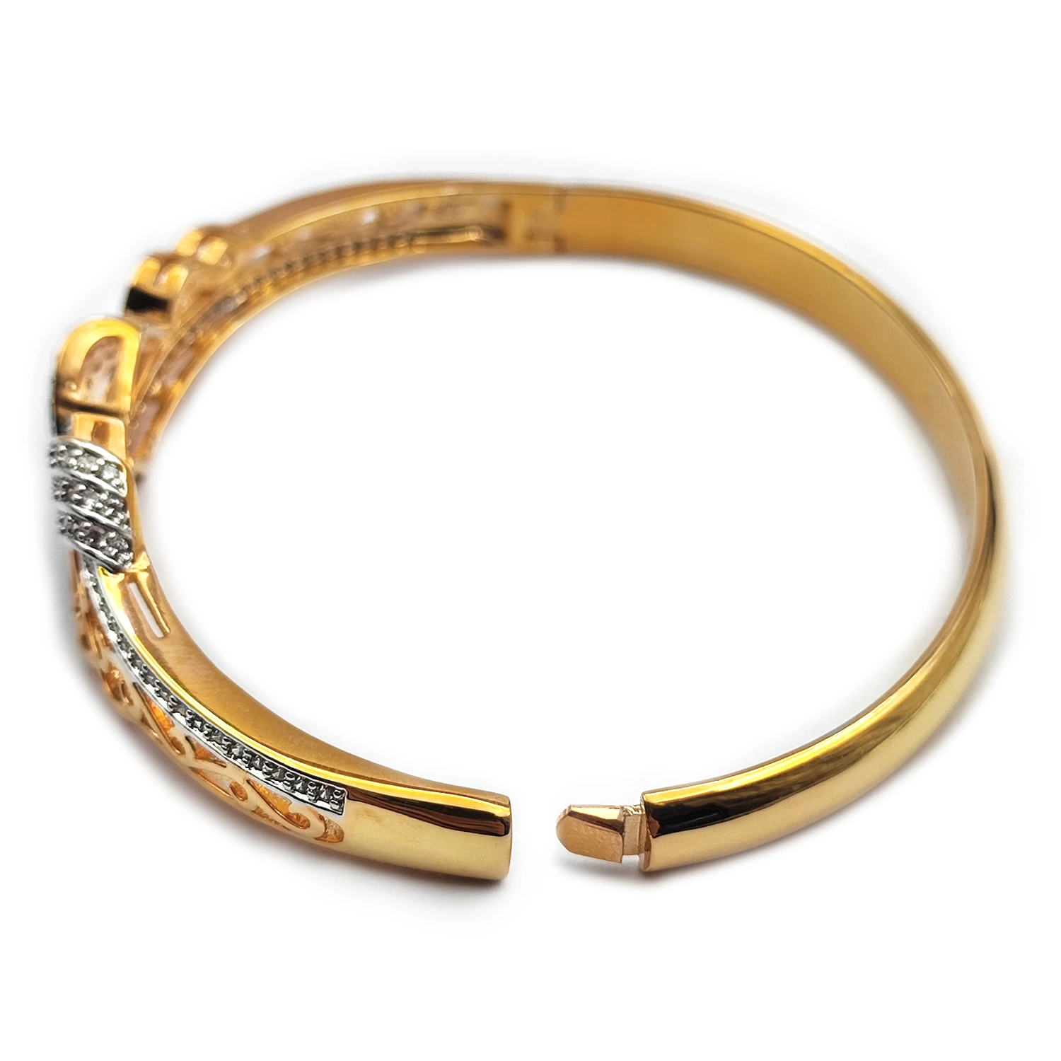 دستبند النگویی جواهری ژوپینگ