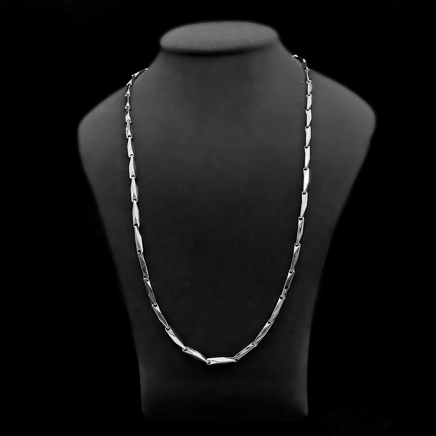 زنجیر تک مردانه استیل